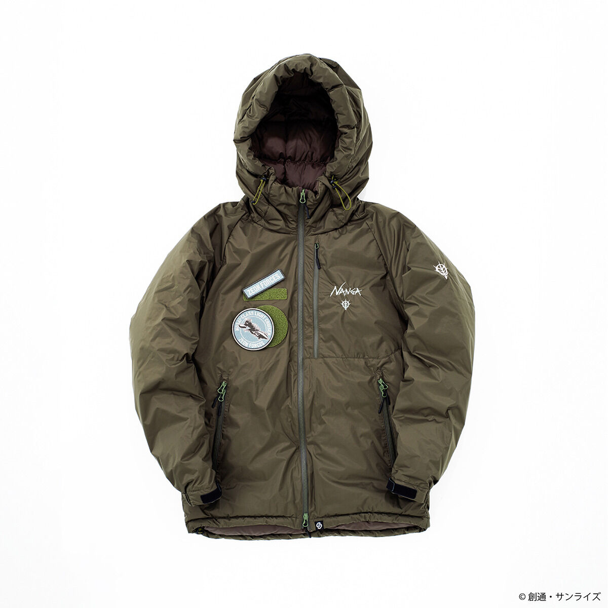 STRICT-G NANGA『機動戦士ガンダム』AURORA ダウンジャケット FARMEL