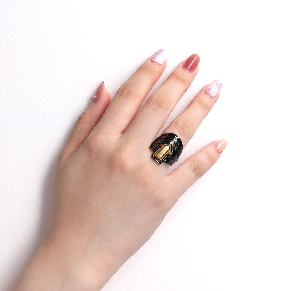 仮面ライダーガッチャード アルケミストリング ブラック SILVER925