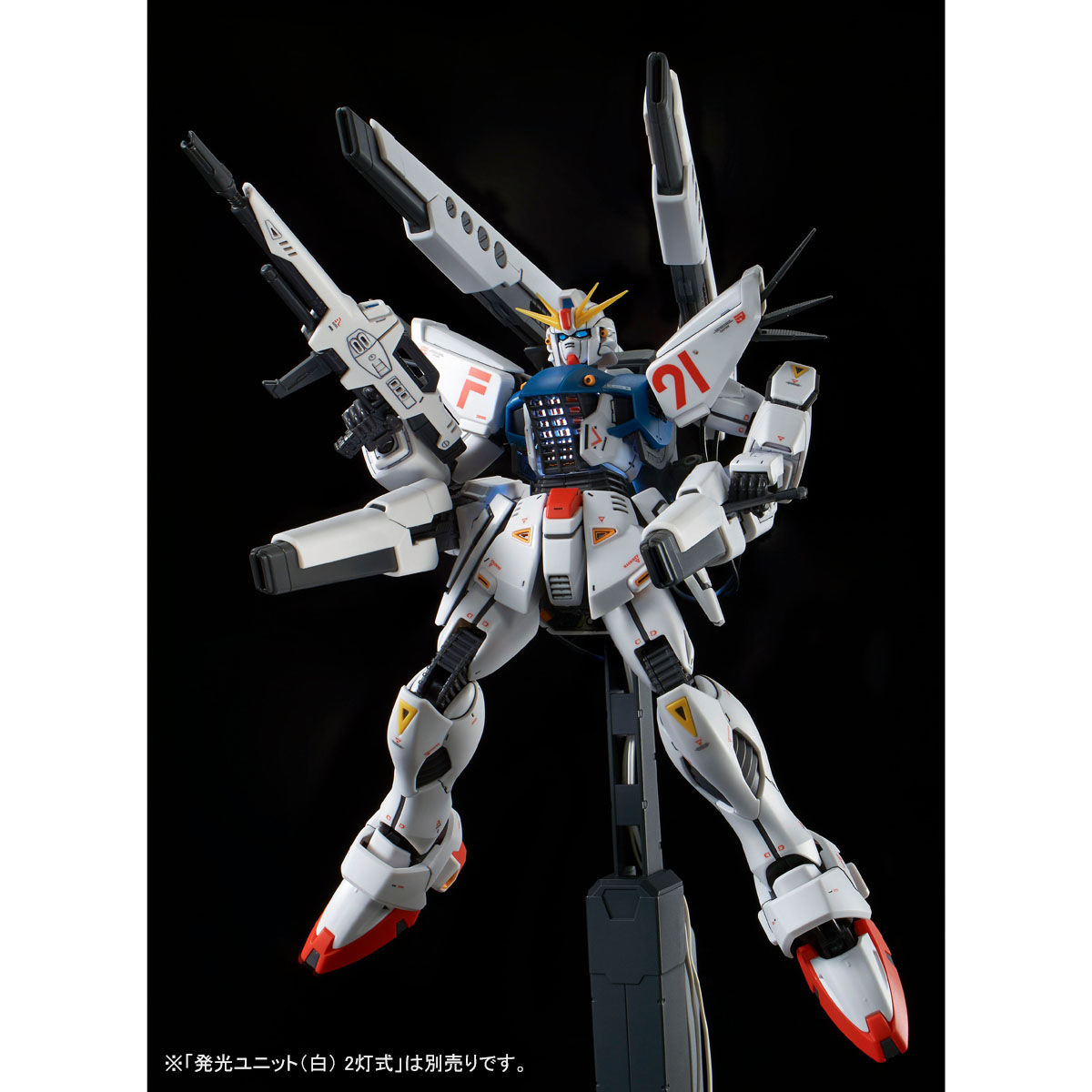 MG 1/100 ガンダムF91 Ver．2．0 バックキャノン装着型
