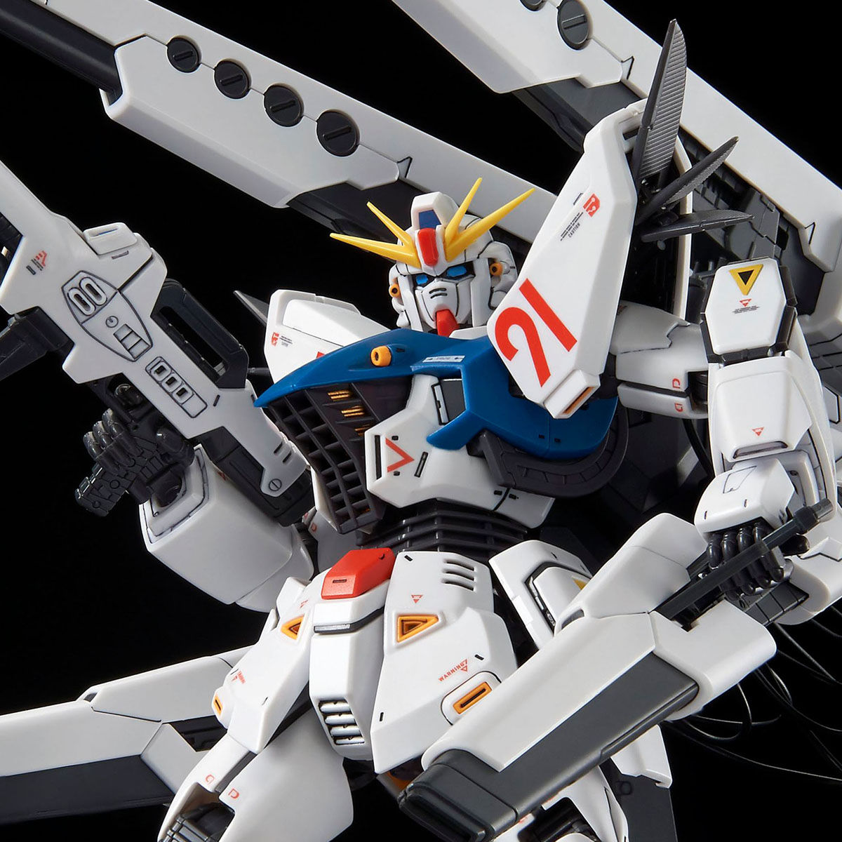 MG 1/100 ガンダムF91 Ver．2．0 バックキャノン装着型