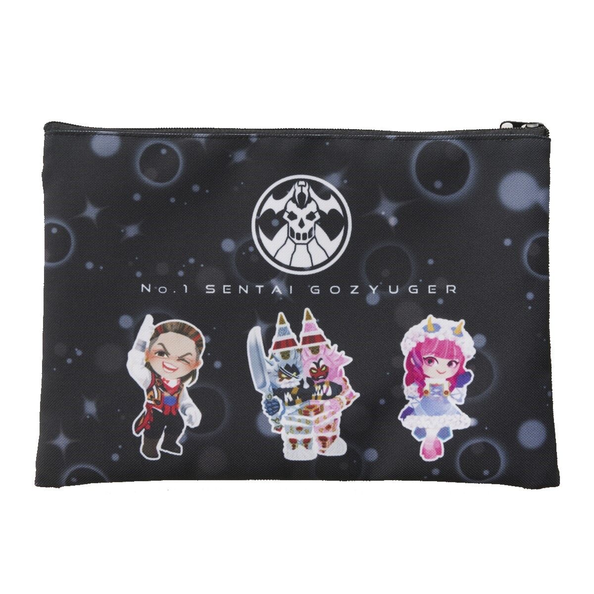 ナンバーワン戦隊ゴジュウジャー デフォルメ ポーチ（ブラック