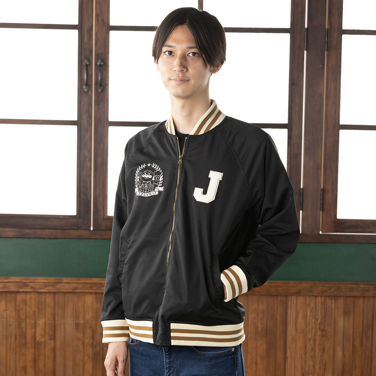 ジャムおじさんバイクスカジャン 大人 | それいけ！アンパンマン