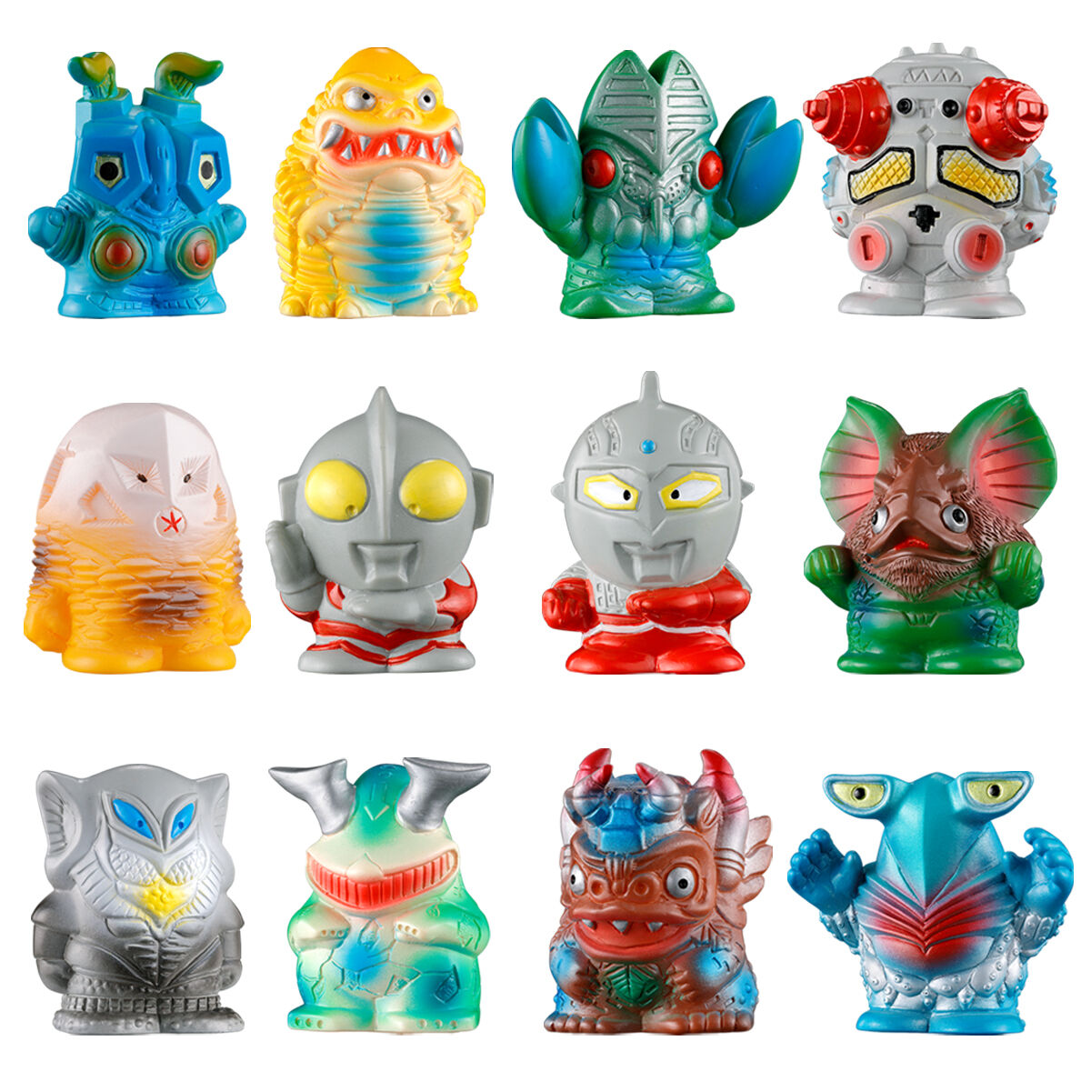 ウルトラ怪獣 ミニソフビクロニクル〔レトロカラーコレクション〕(BOX