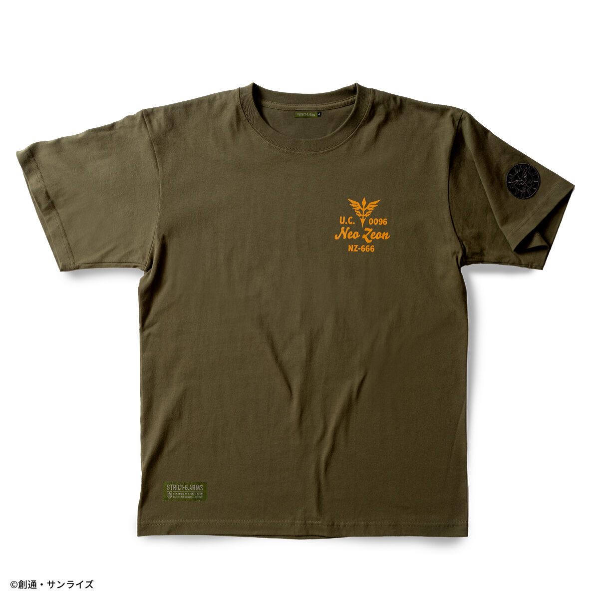 STRICT-G.ARMS『機動戦士ガンダムUC』ワッペン付きTシャツ