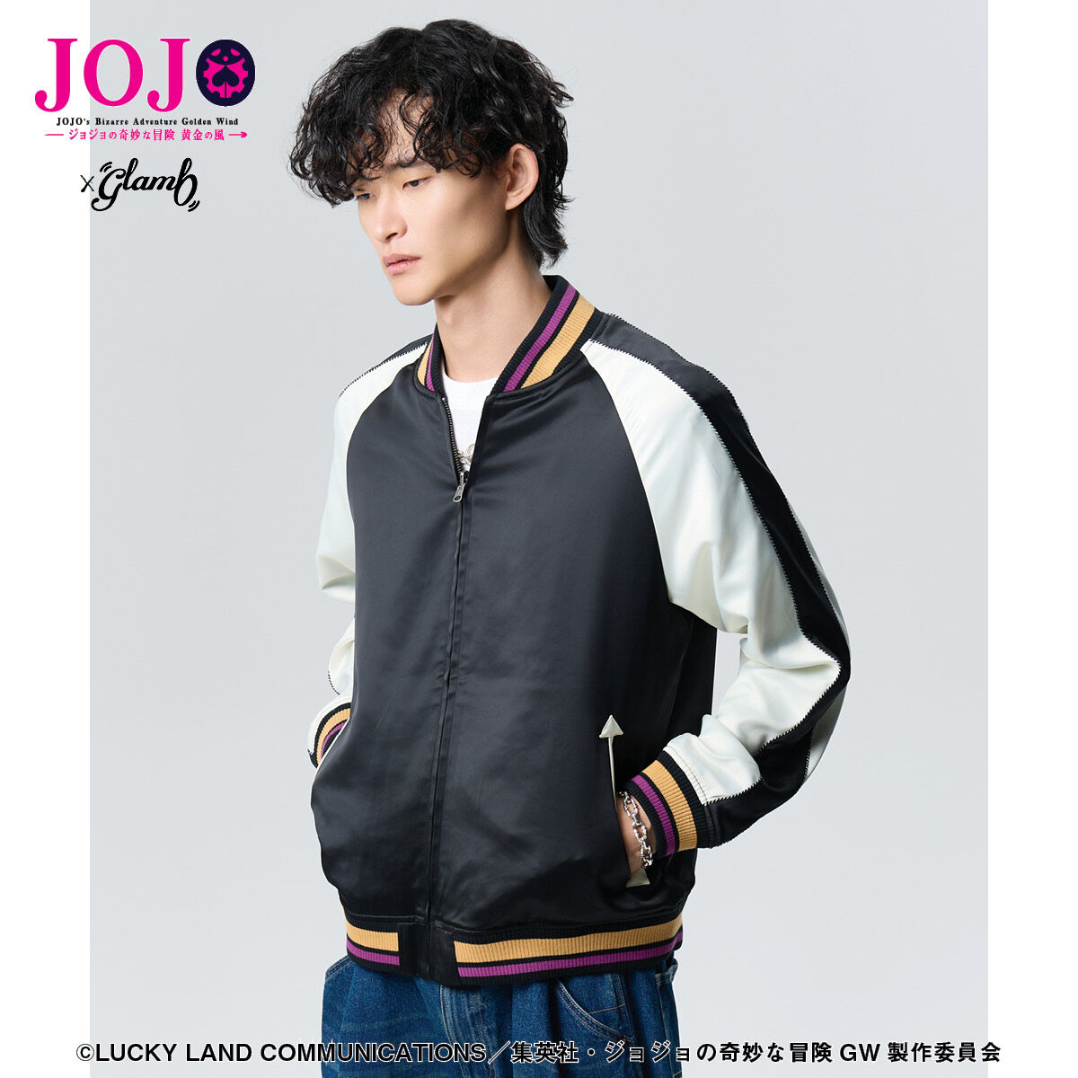 ジョジョの奇妙な冒険 黄金の風【glamb】スカジャン | ジョジョの奇妙