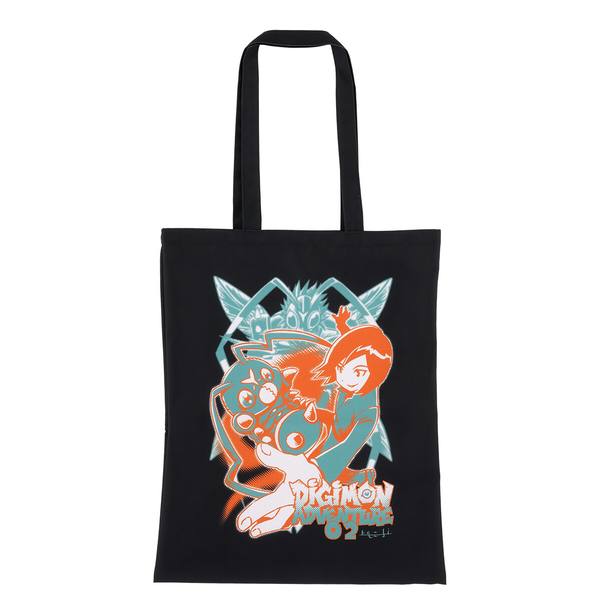 渡辺けんじ氏デザイン デジモンアドベンチャー02 25周年記念トート
