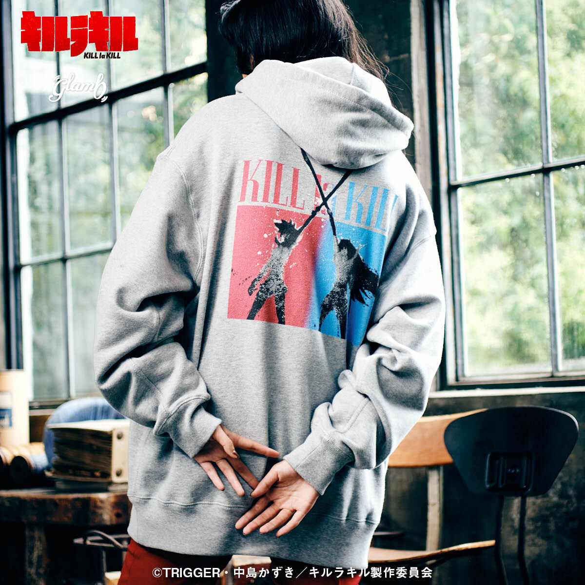 TVアニメ『キルラキル』×glamb Ryuko ＆ Satsuki Hoodie