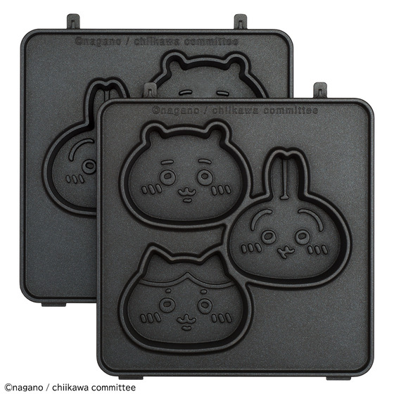 人気「ちいかわ」からホットサンドメーカーが登場！プレート交換でミニ