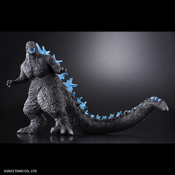 ゴジラ(2023)」のソフビが熱線放射カラーverにて「ムービーモンスター