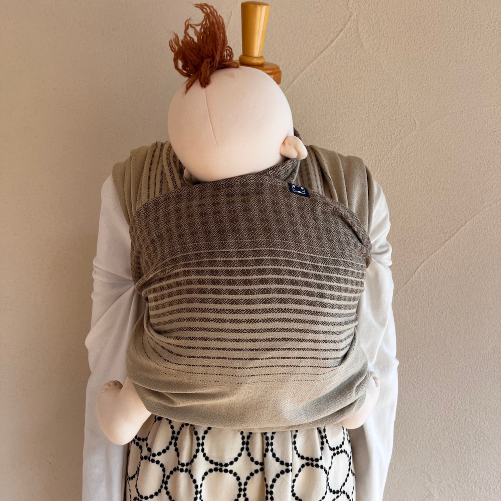 へこおび ダイヤモンド織 Hishi セピア（厚手） – 北極しろくま堂