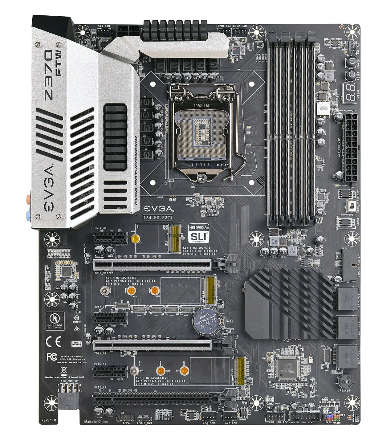 The EVGA Z370 FTW MB review – the i7-8700K Road to 5.0 GHz