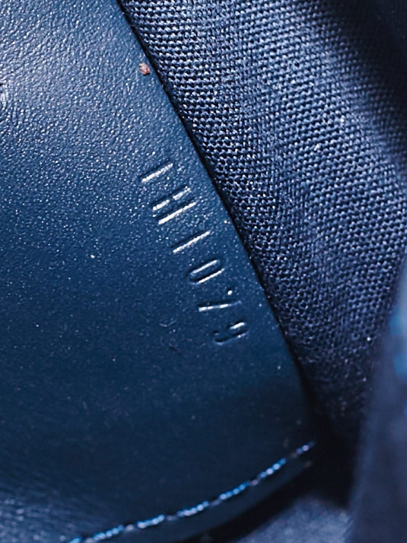 Louis Vuitton Blue Nuit Monogram Vernis Sunset Boulevard Bag