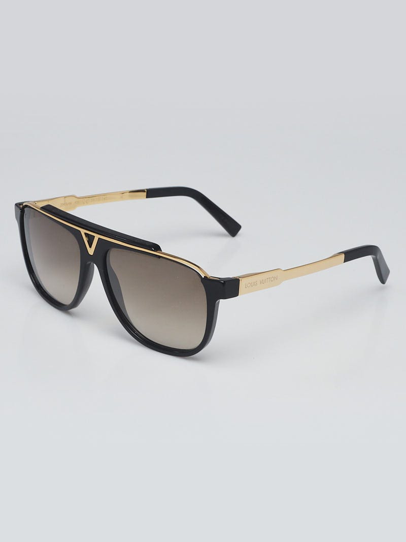 Louis Vuitton Black Acetate Frame Mascot Sunglasses Z0936W