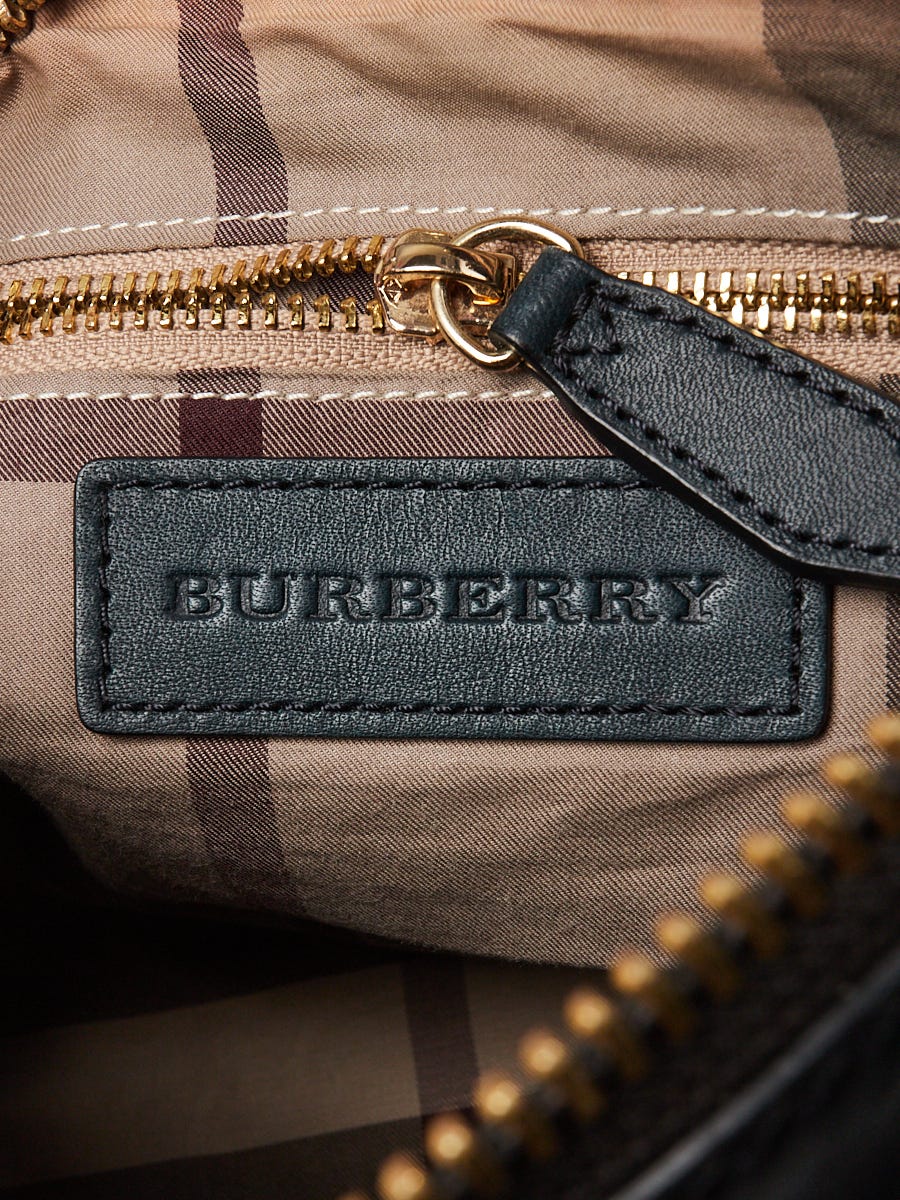 Burberry Black Leather Crossbody Bag | Yoogi's Closet