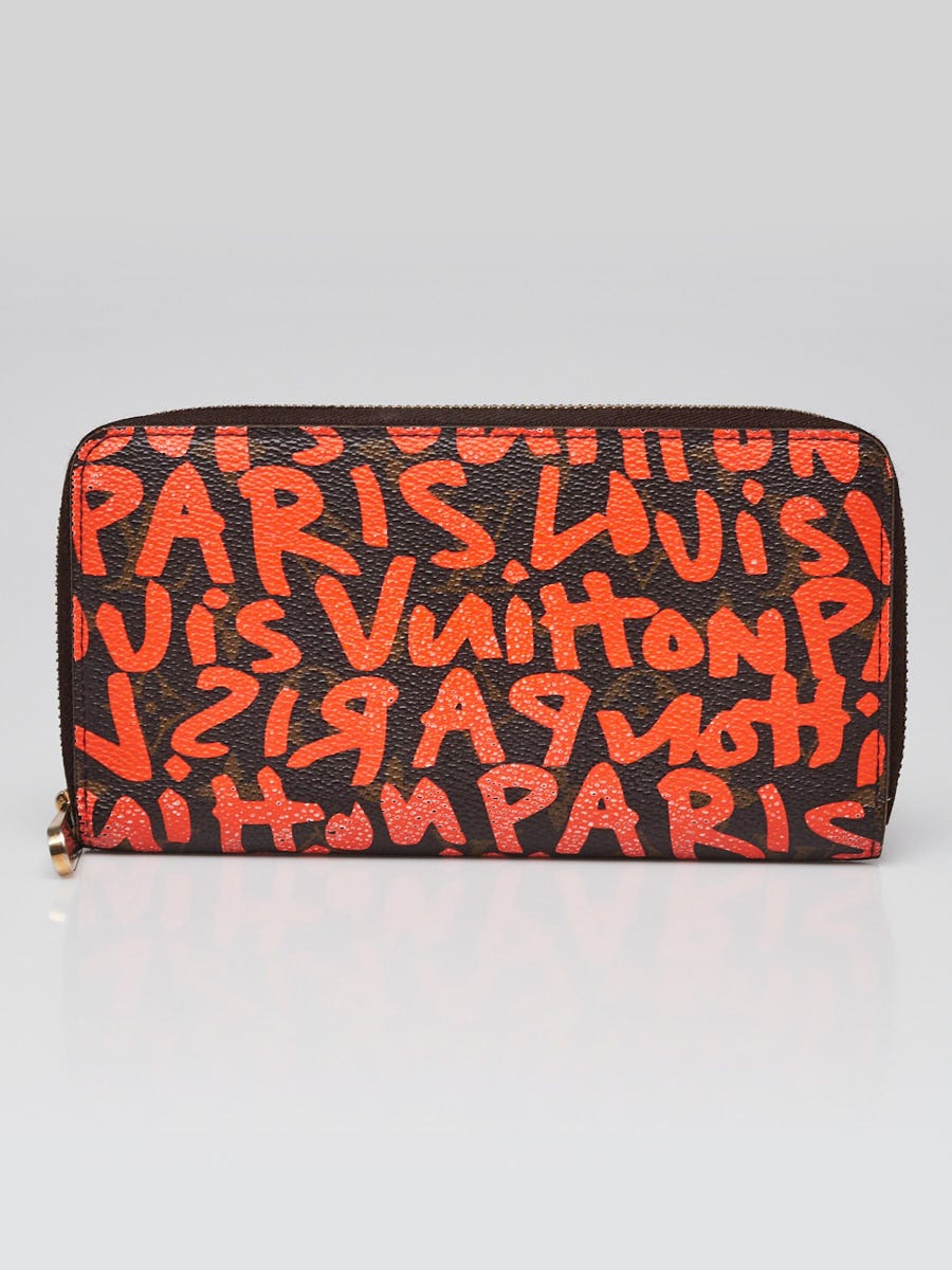 Louis Vuitton Limited Edition Orange Graffiti Stephen Sprouse