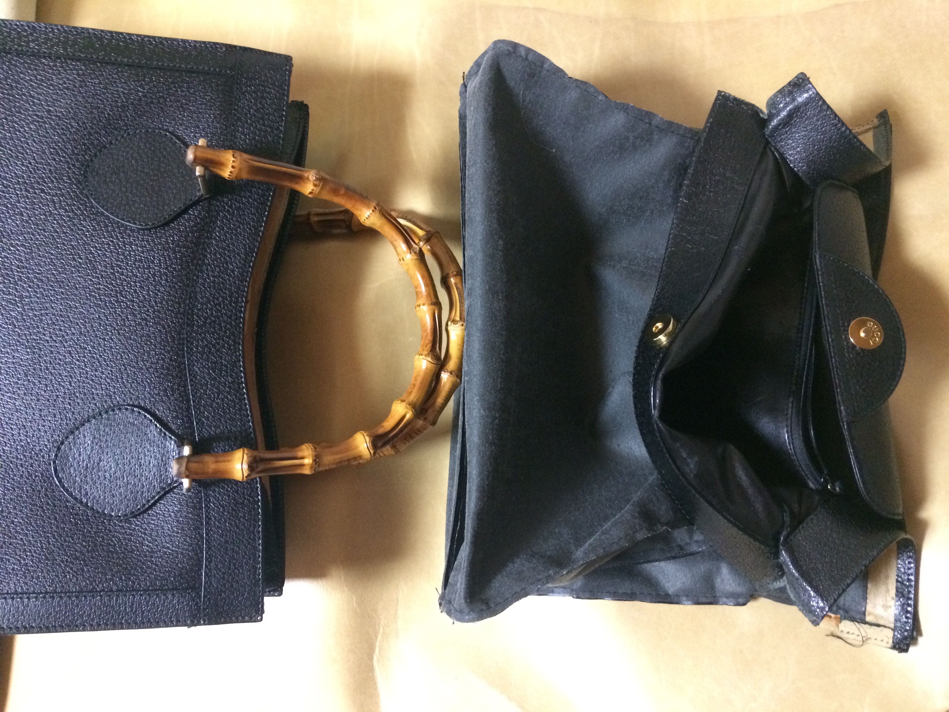 GUCCI バンブー 内袋交換修理の全て。修理工程紹介 | ヒロナガ鞄修理工房