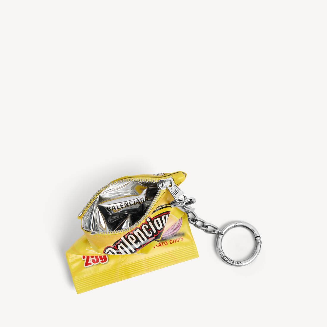 Charm/keychain Chips in Yellow | Balenciaga US