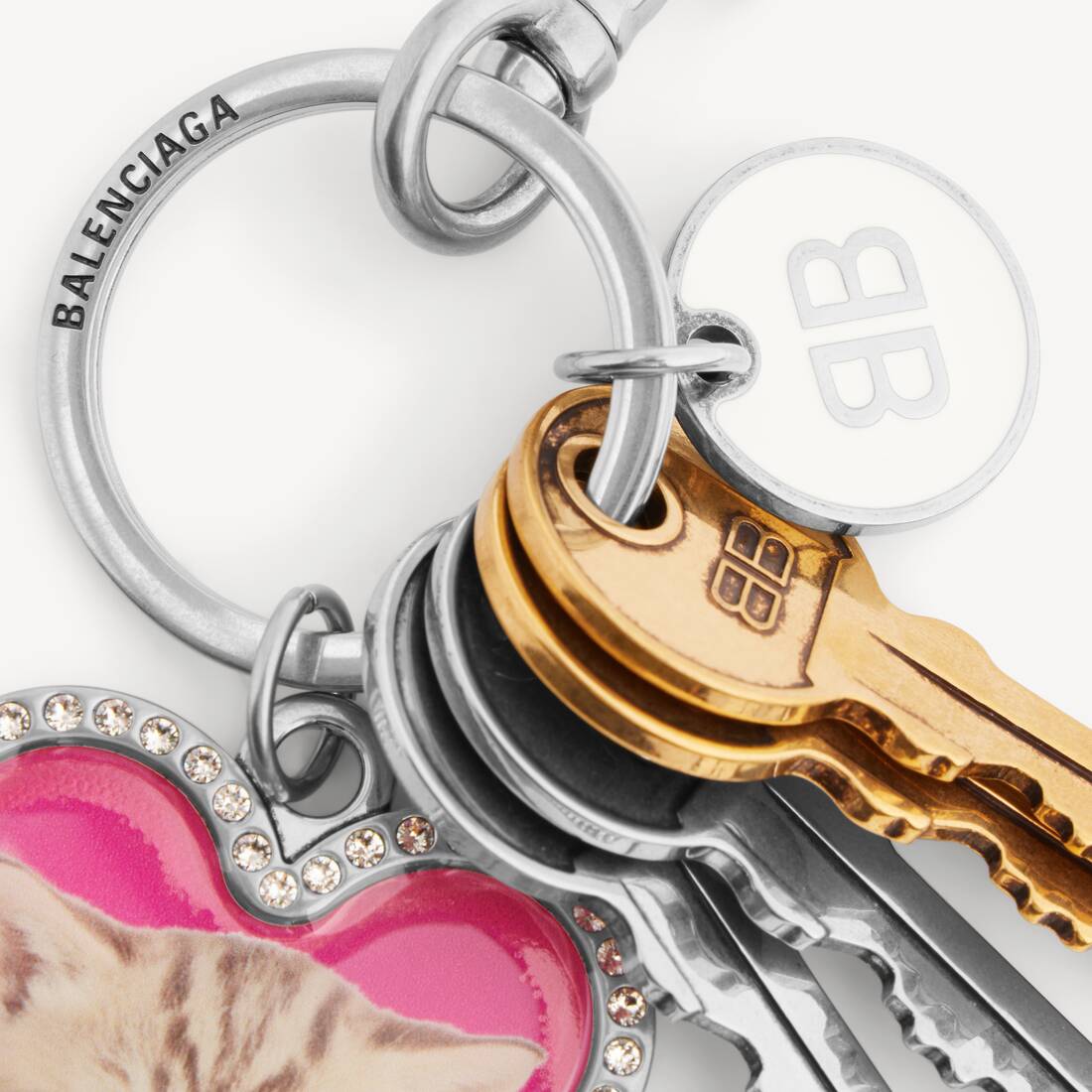 Women's Charm/keychain Heart in Multicolored | Balenciaga US