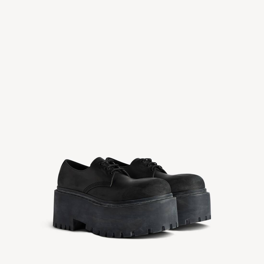 Women's Strike Platform Derby in Black | Balenciaga US