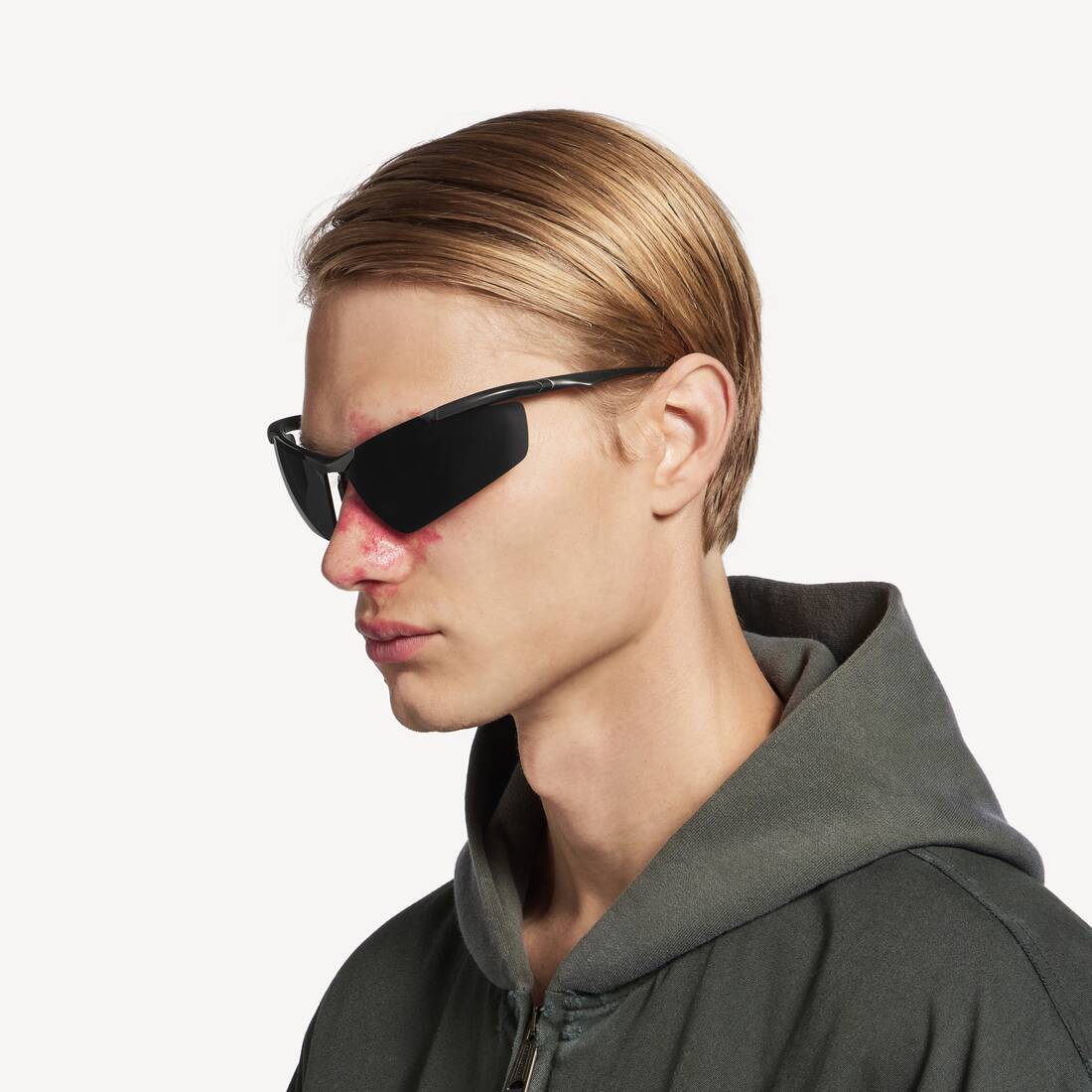 Boomerang キャット サングラス で ブラック | Balenciaga JP