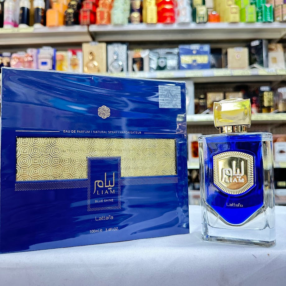 Liam Blue Shine EDP by Lattafa - 100mL Perfume – Barakah Shops