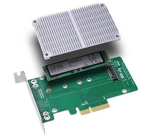 Samsung XP941 M.2 (NGFF) PCIe SSD in a Mac Pro tower