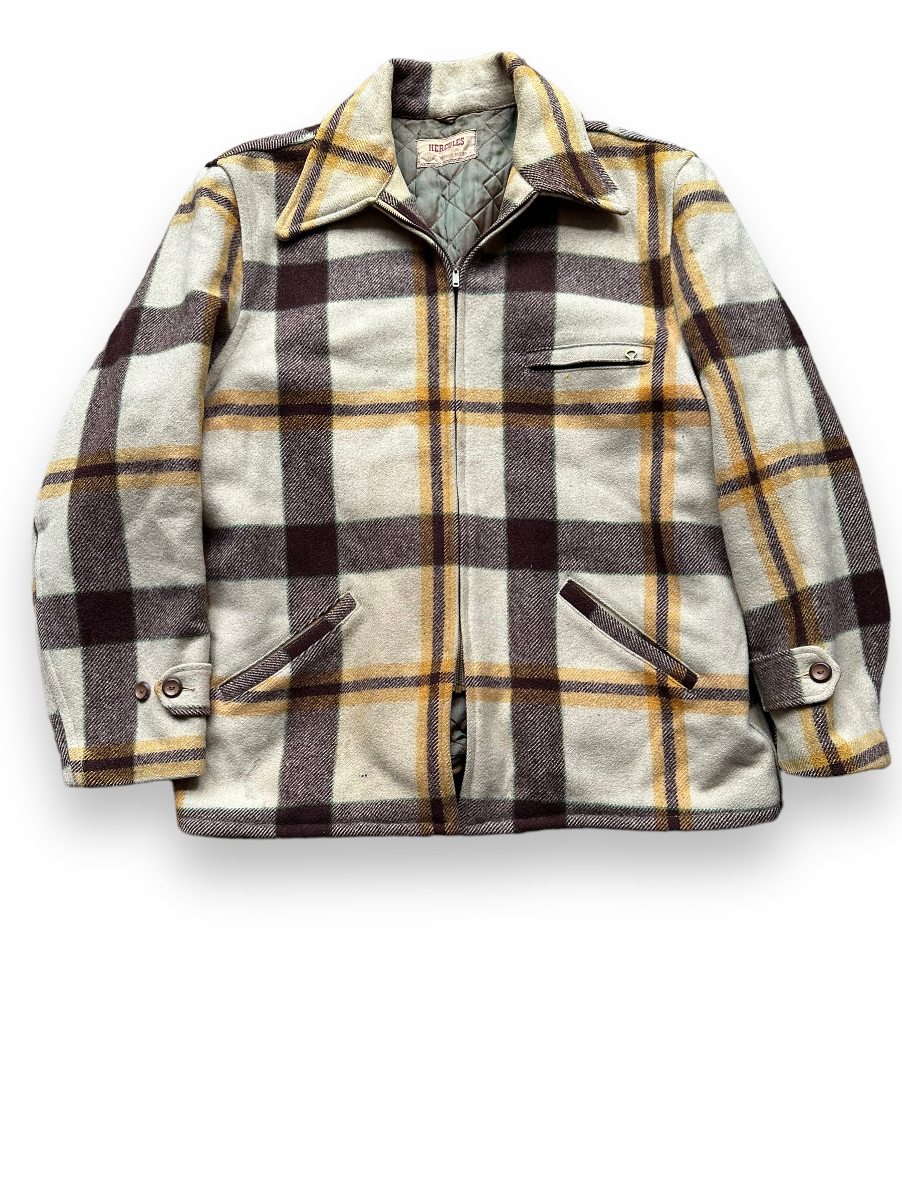 Vintage Hercules Wool Jacket SZ XL | Barn Owl Vintage Goods