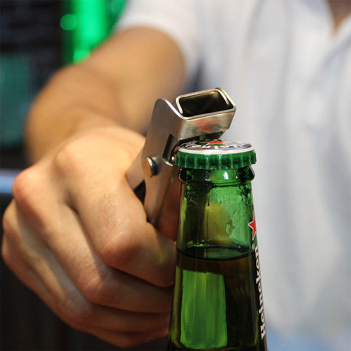 Pull-Pour™ Pour Spout Remover / Multi Use Bottle Opener - Bar