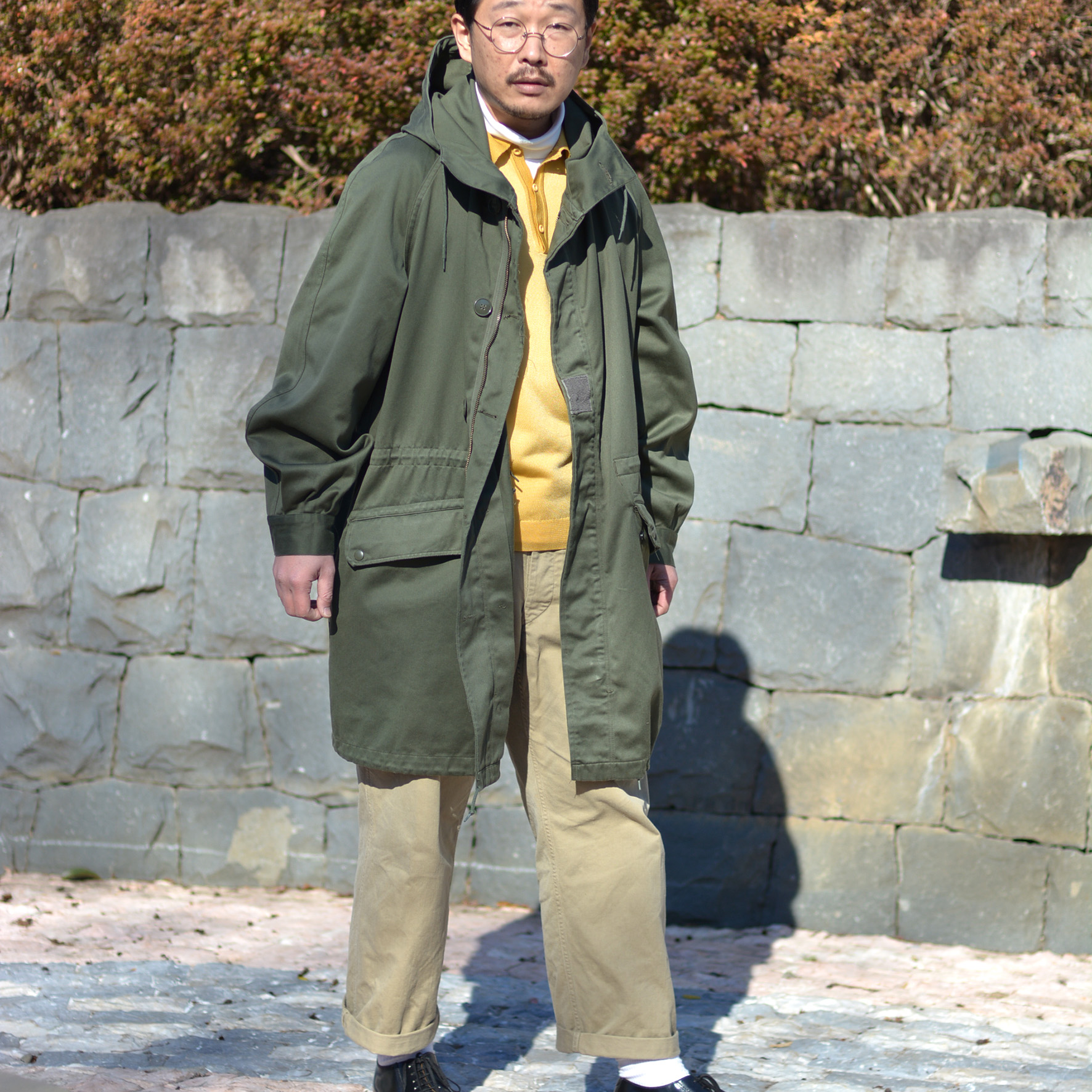 言わずと知れた定番アイテム「フランス軍M64フィールドパーカー