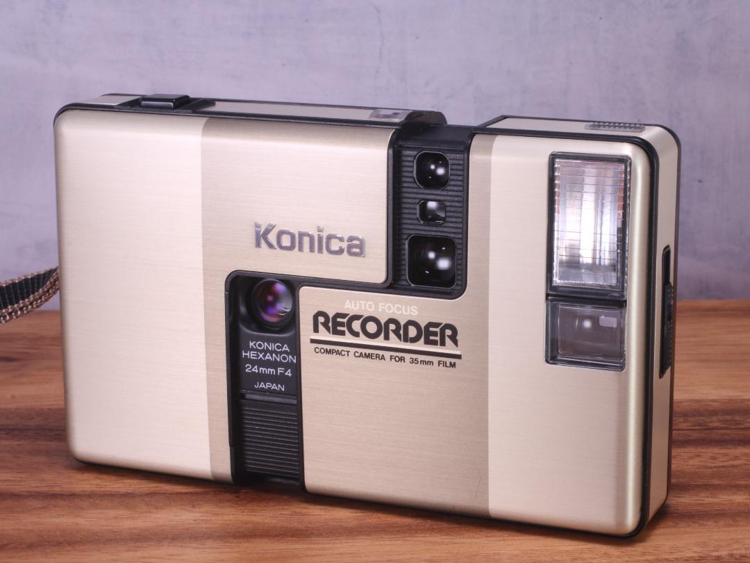Konica RECORDER ゴールド | Totte Me Camera