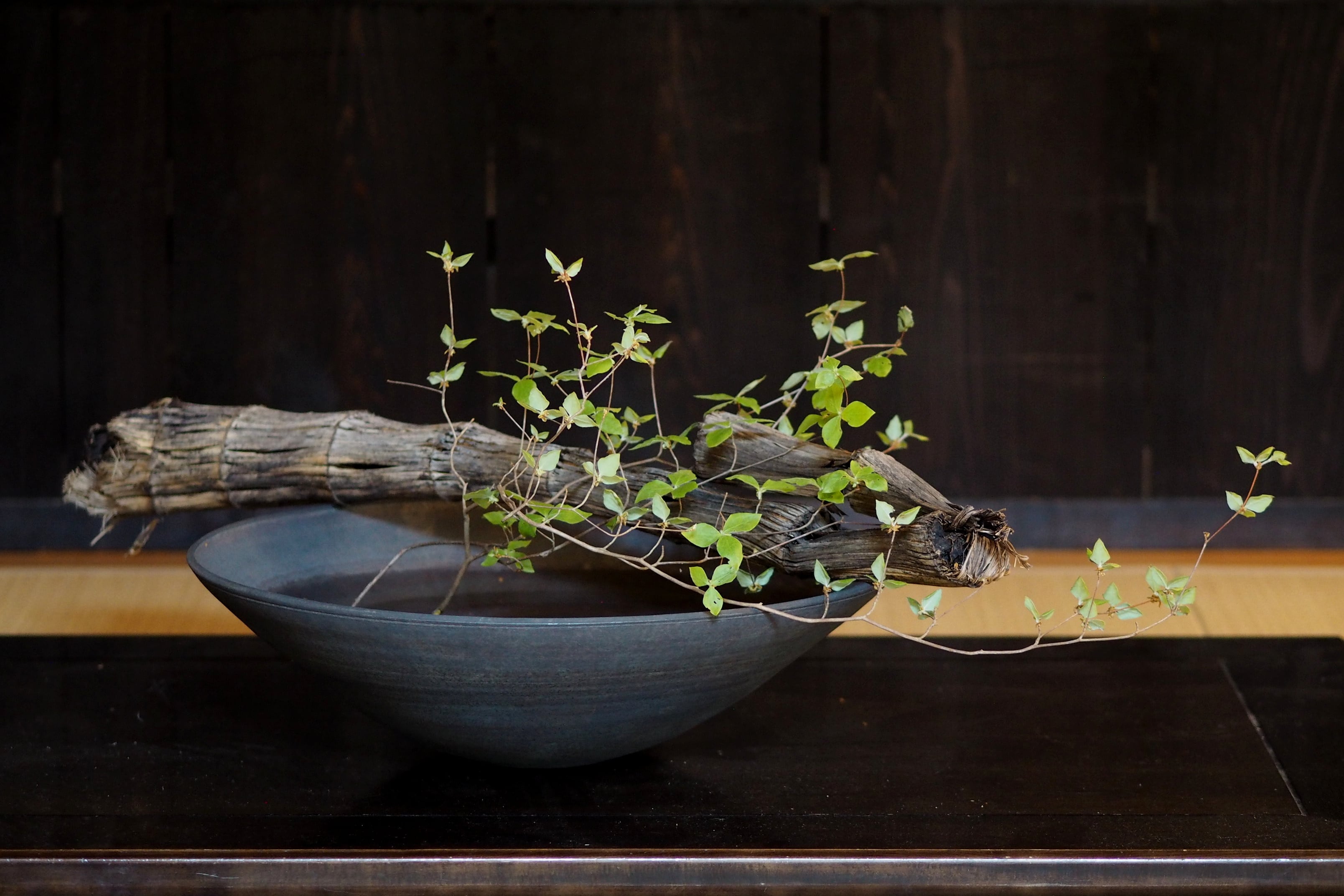 伊藤環 錆銀彩コンタクト大鉢 | 陶屋なづな