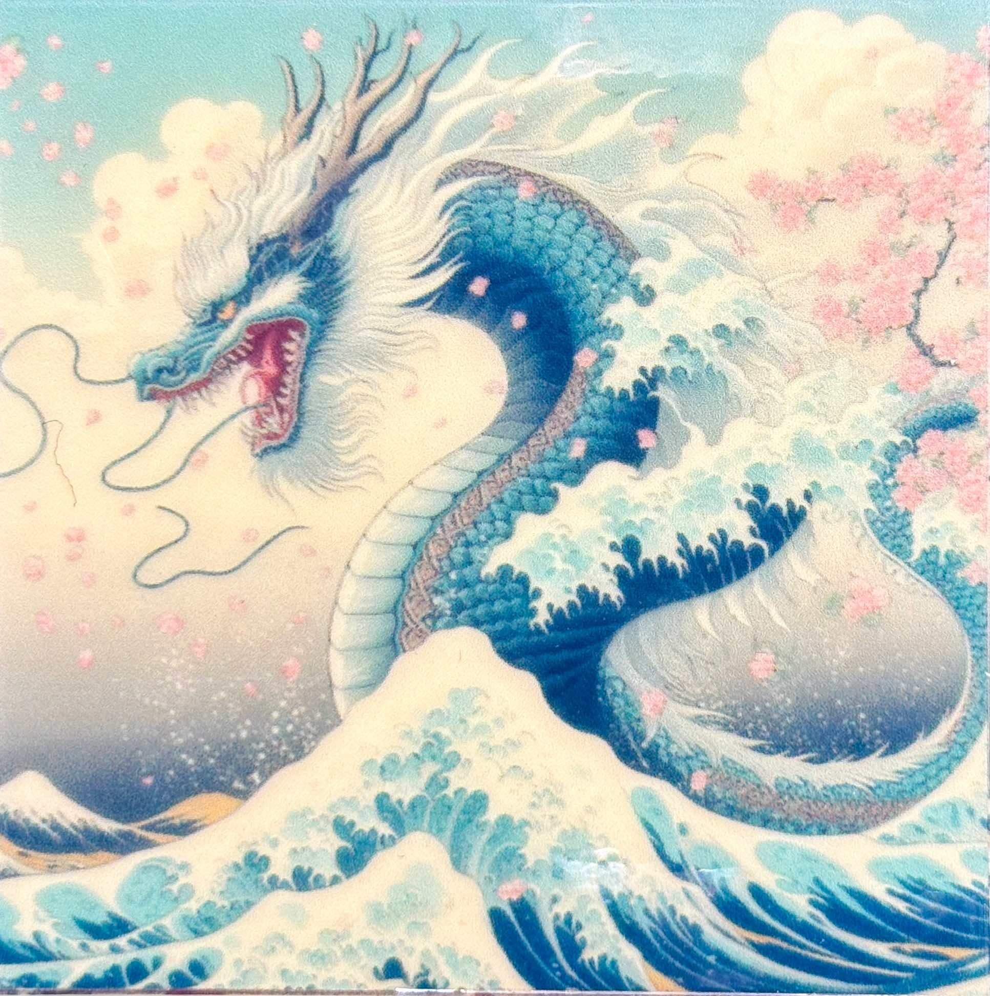 yokAI-Art】yAI_60 龍D 蓄光シール(RYU luminous sticker) | 大怪店WEB