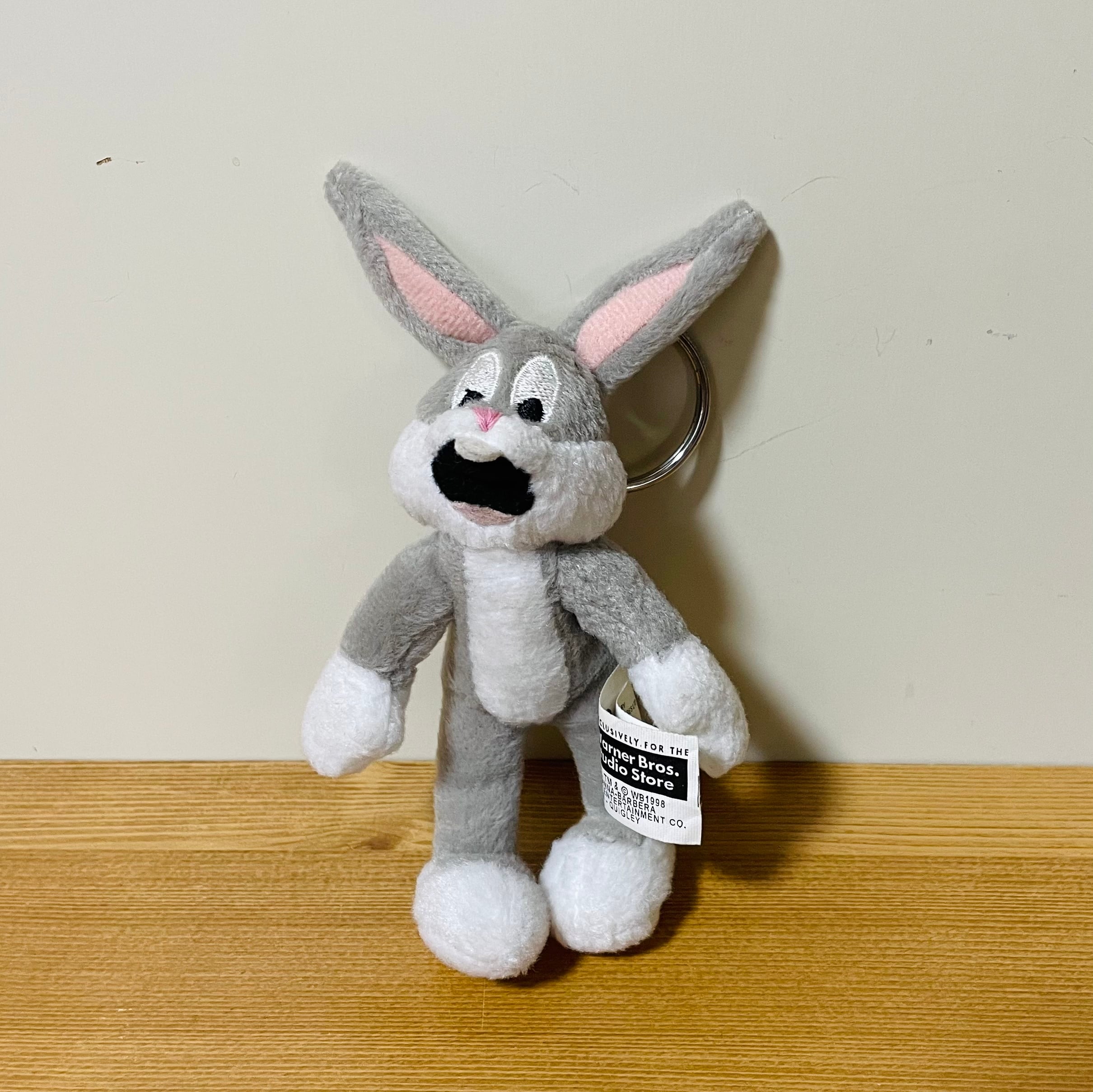 BUGS BUNNY MINI PLUSH w/ KEY CHAIN バッグス・バニーぬいぐるみ キー