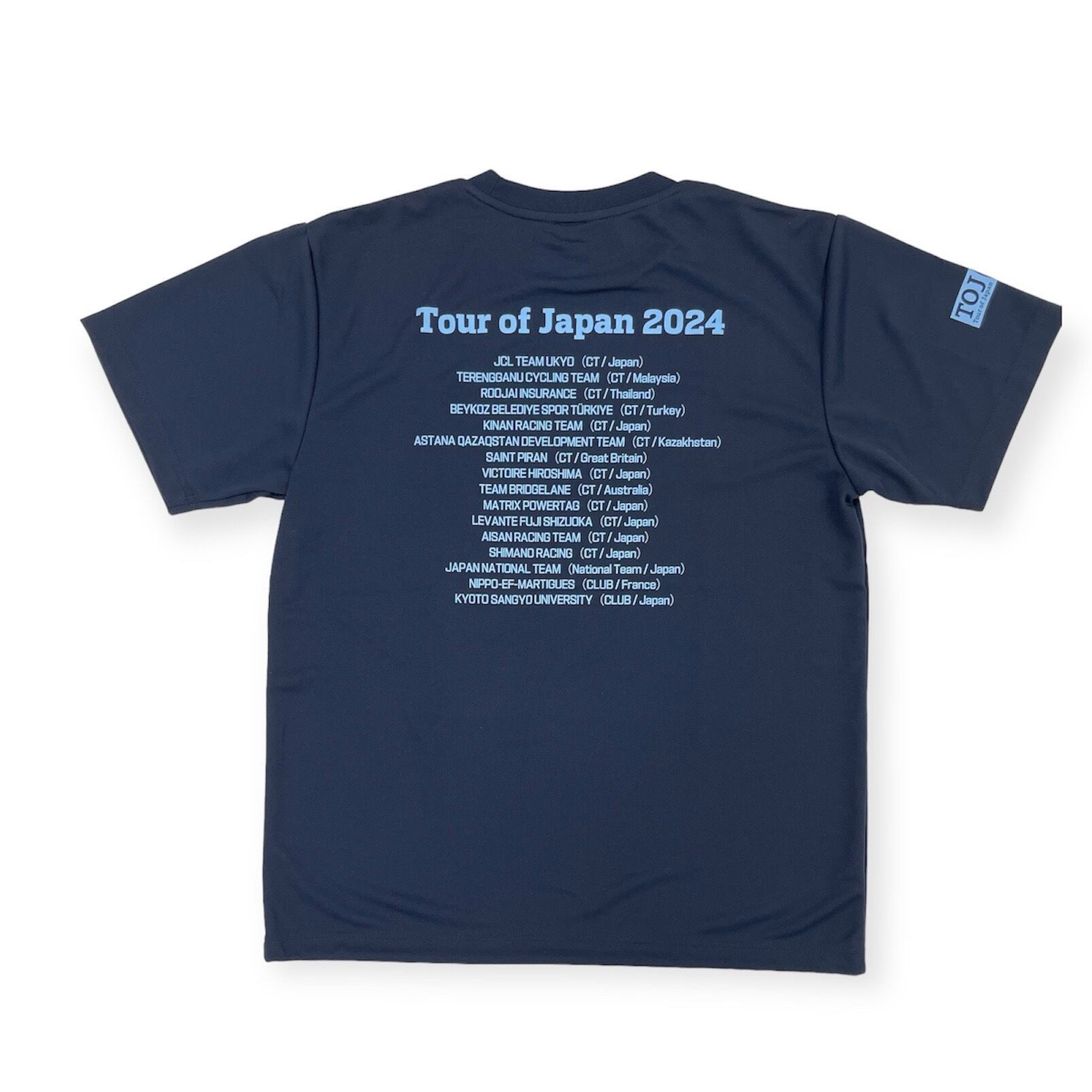 TOJ2024チーム入りTシャツ＜ネイビー＞ | Tour of Japan Official Store