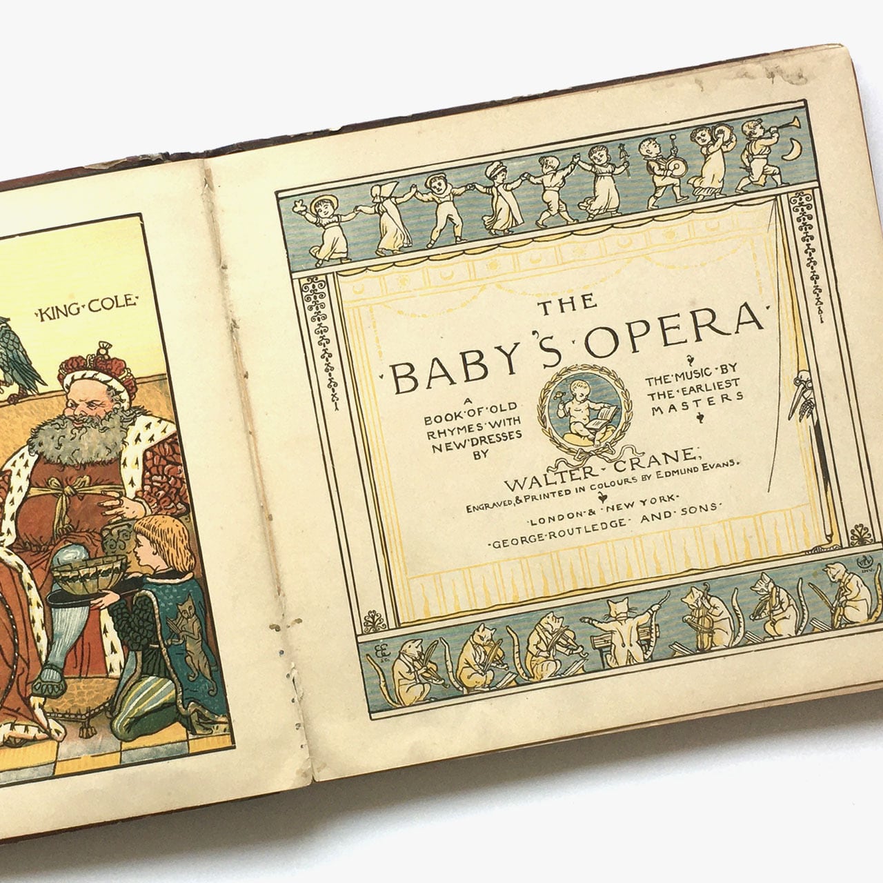 英語》ウォルター・クレイン「Baby's opera（幼子のオペラ）」《18XX