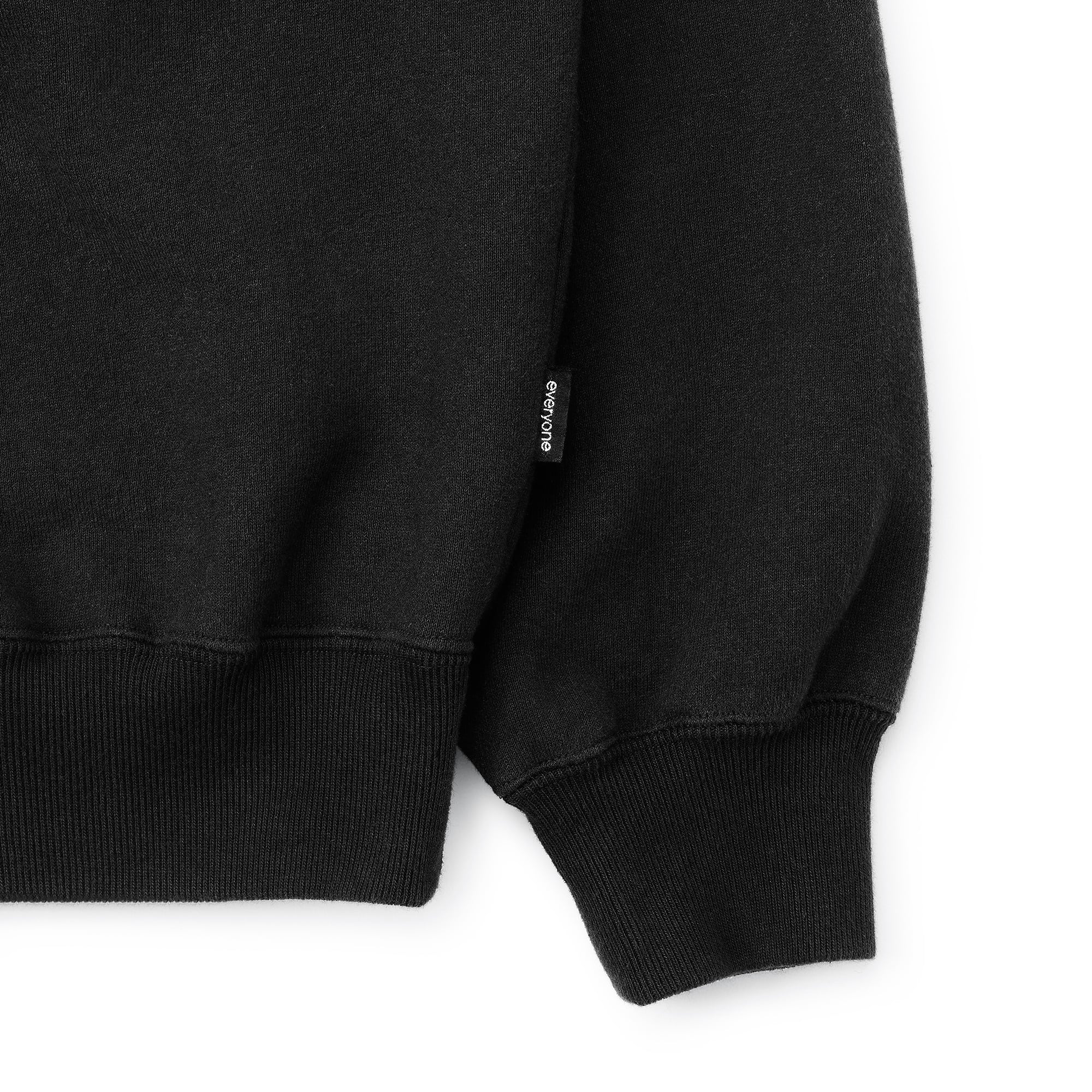 everyone classic crew neck sweat shirt (BLACK) | everyone