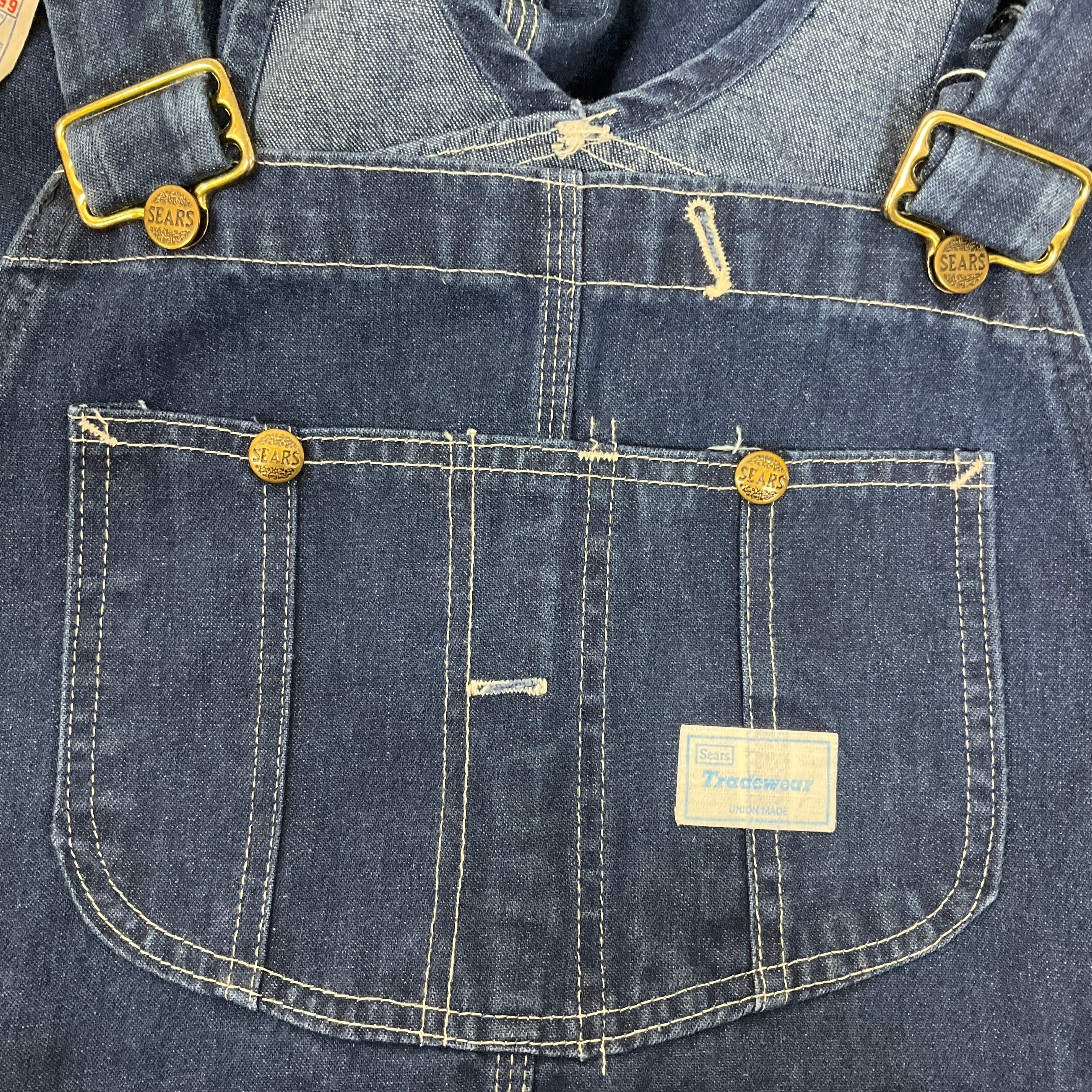 USA製 70s 70年代 Sears シアーズ オーバーオール 古着 ヴィンテージ