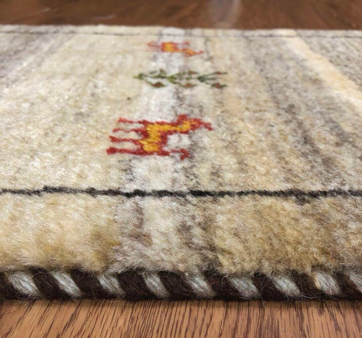 ペルシャギャッベ( ギャベ )ラグ ベッドサイド 廊下 ランナー No.GK