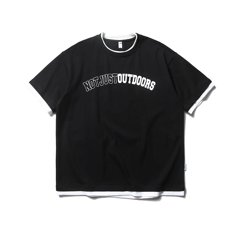 サイズが合えばお買い得】フェイクレイヤードTシャツ / Fake Layered T