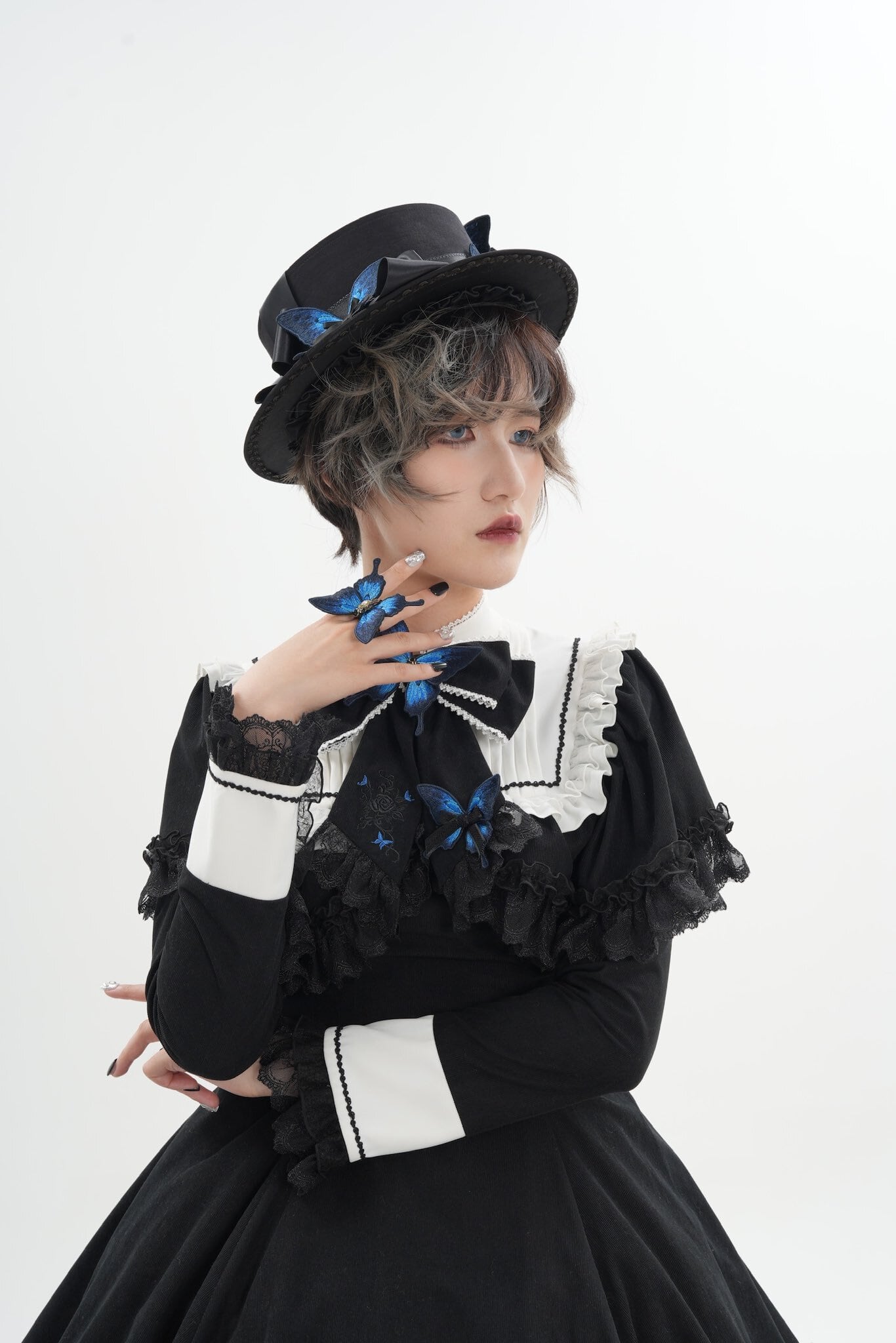 ユリシスファンタジー ケープカラーワンピース | HoshibakoWorks