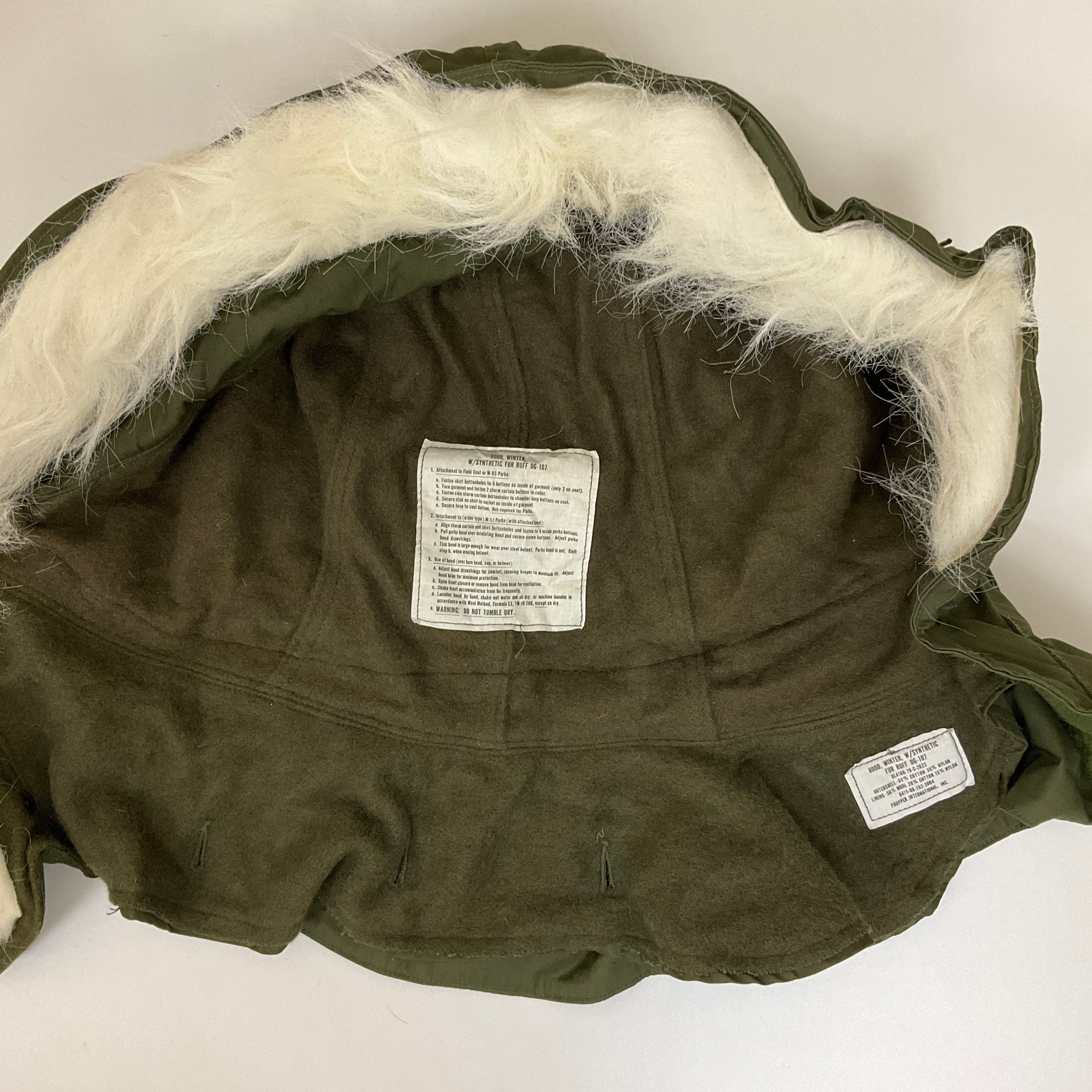 78年納品 70年代 70s U.S.ARMY M-65 フィッシュテール パーカー フル