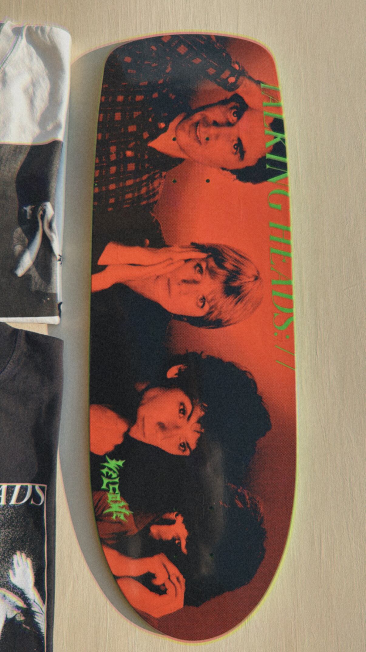 Talking Heads x Welcome Skateboards 