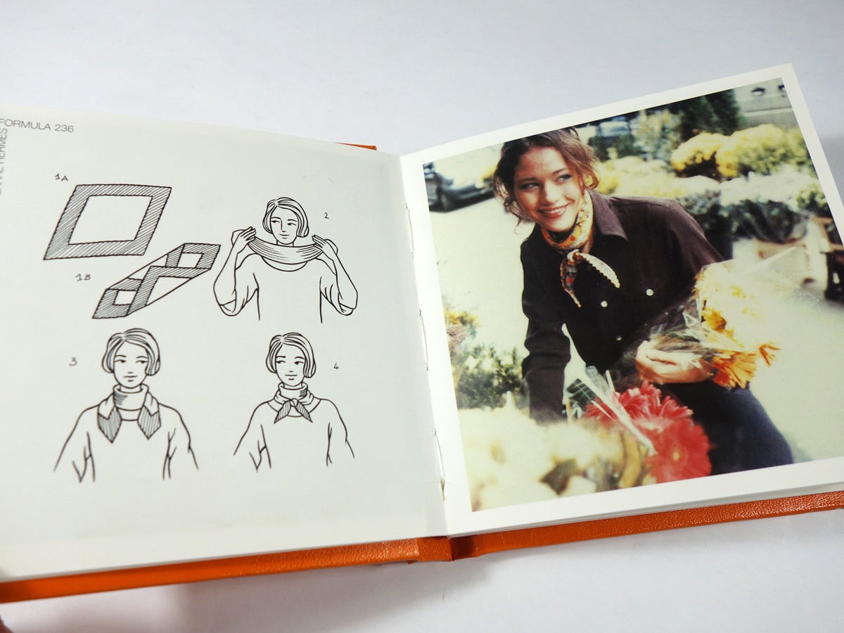 CARRÉ エルメスミニブック - スカーフの着こなし方 ☆再入荷