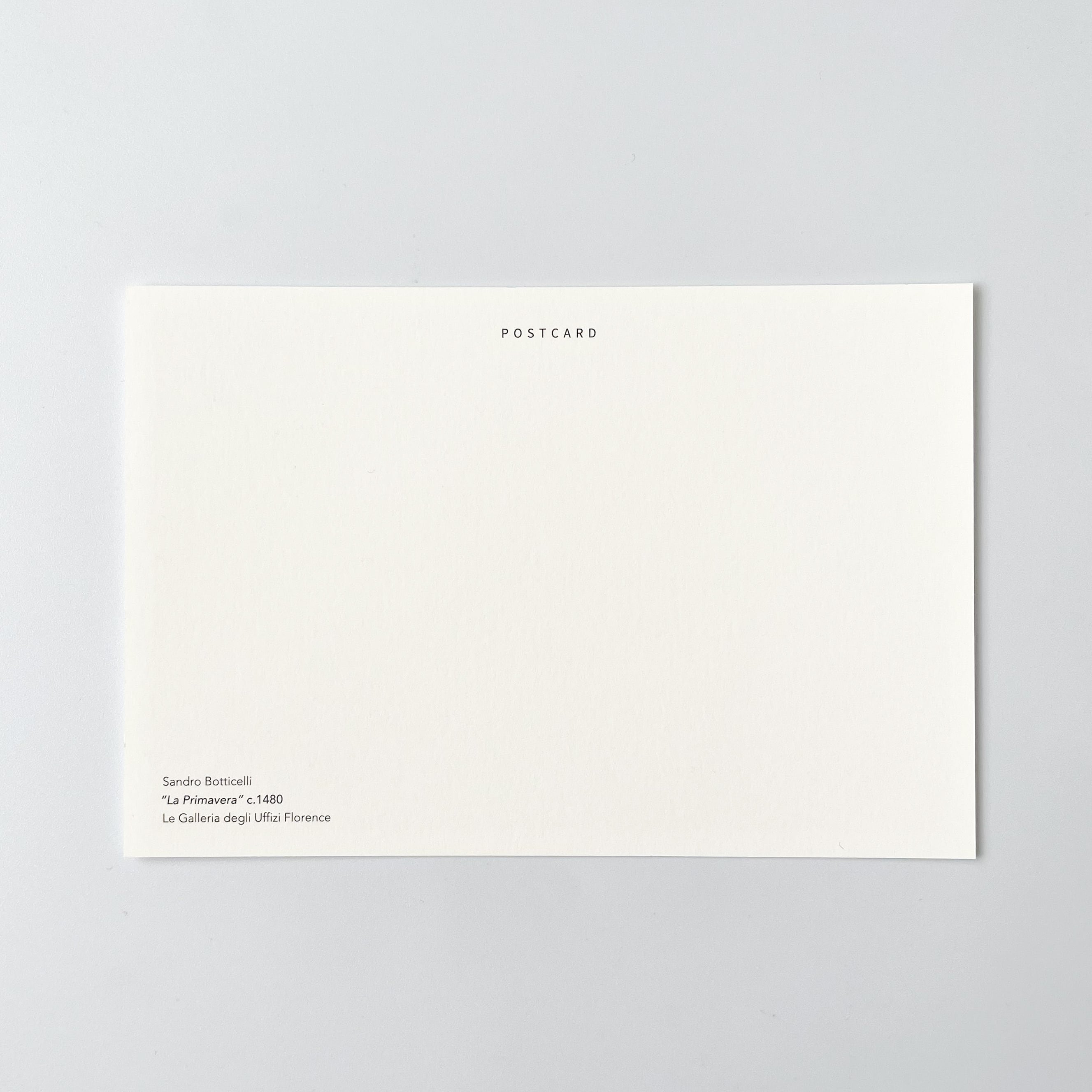 ボッティチェッリ アートポストカード プリマヴェーラ（春） | hmm, by
