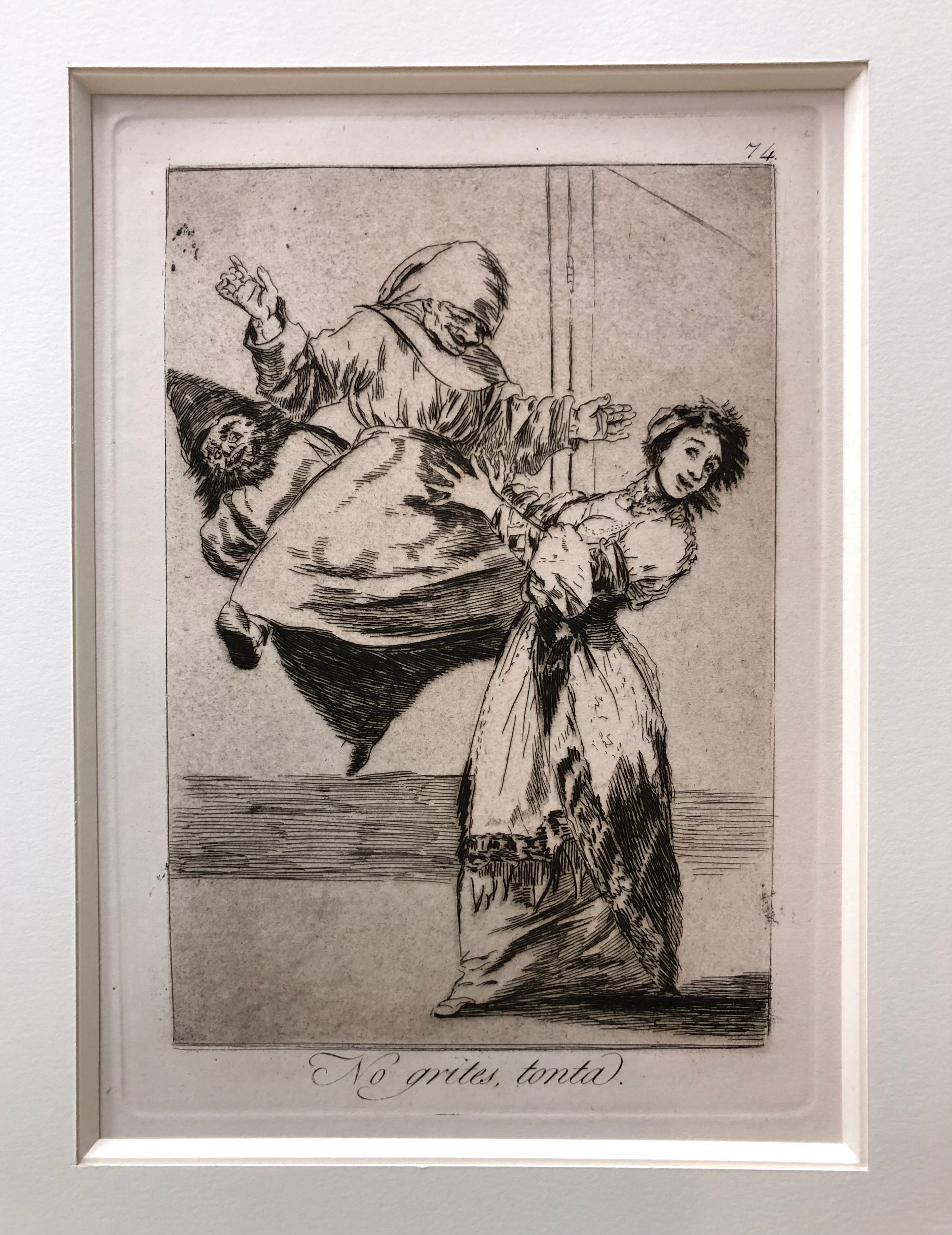 ゴヤ版画/カプリチョスシリーズ No.74 / シートのみ | VIVANT ART