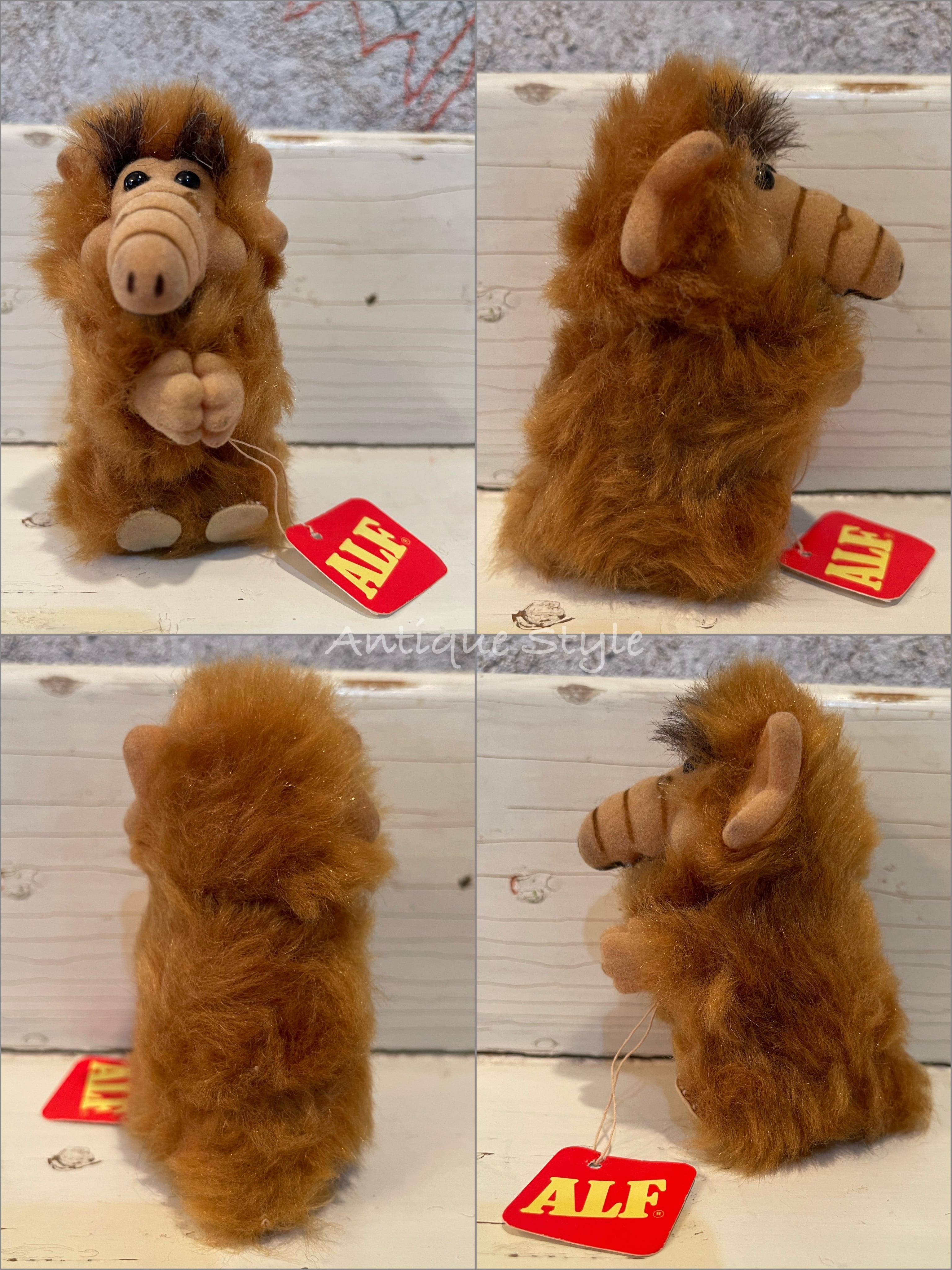 80s アルフ ALF クリップドール フィギュア タグ付 RUSS ぬいぐるみ