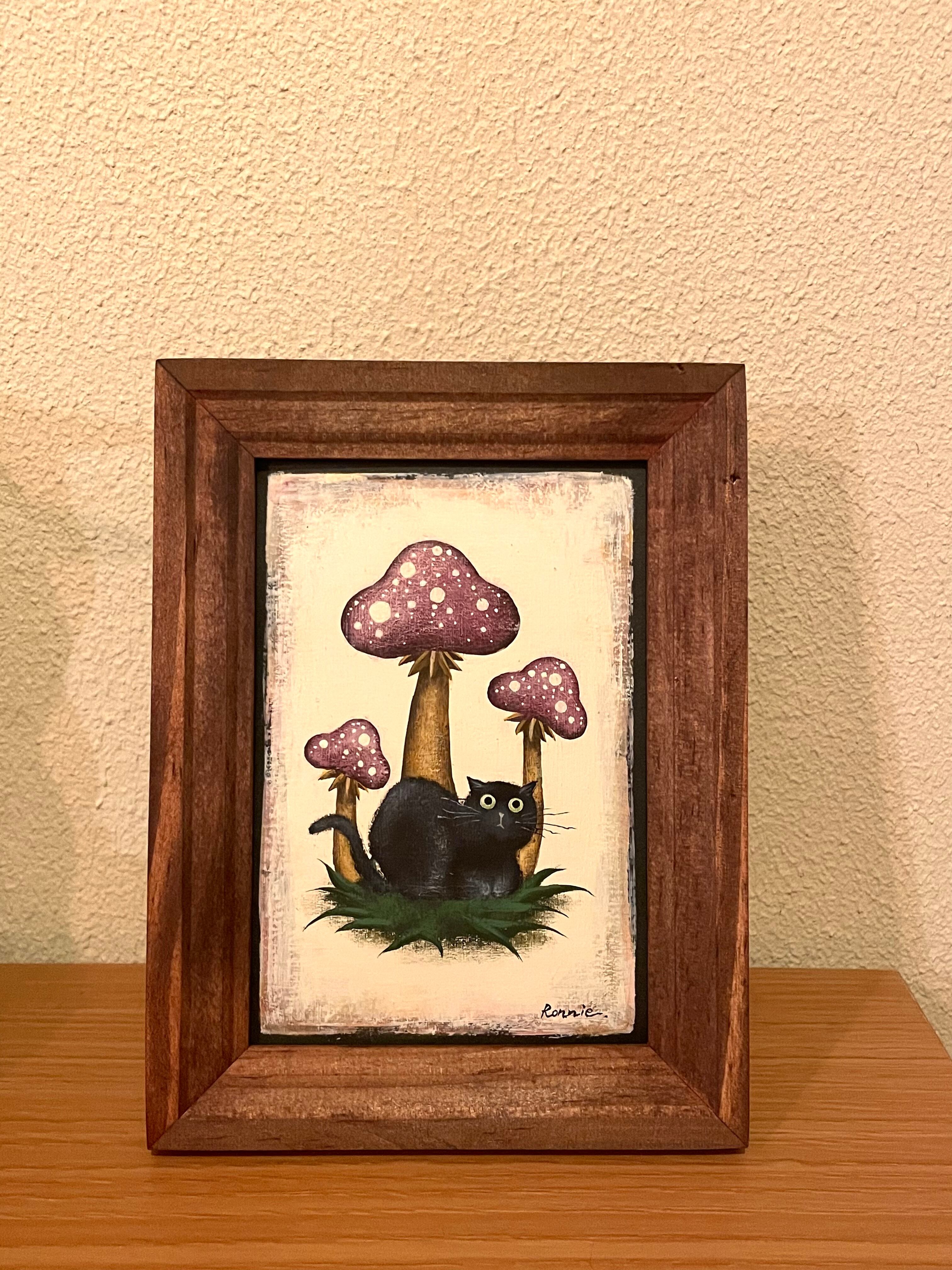 きのこねこ 黒 | Ronnie & Abbey