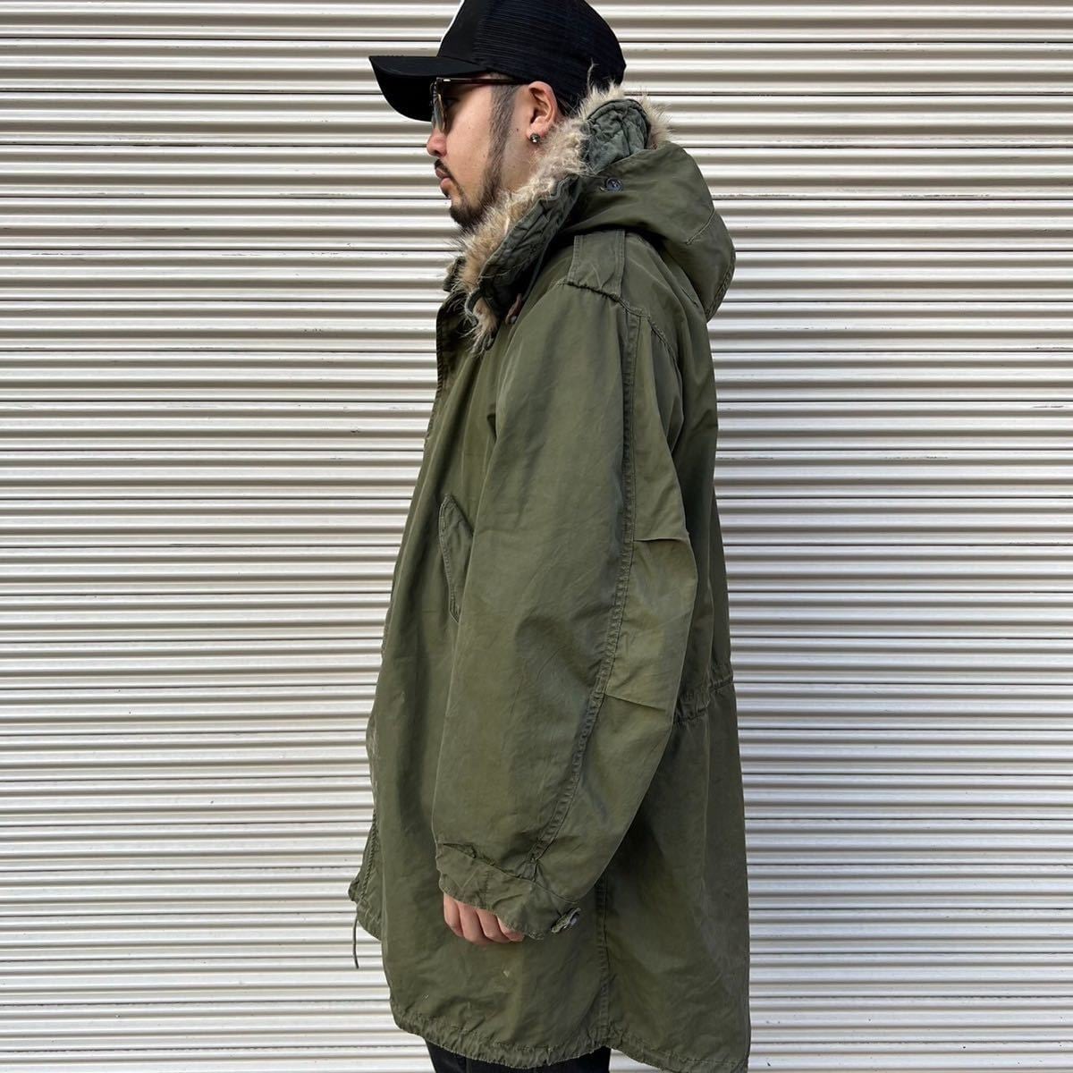 50s M-51 パーカー フィッシュテール フード シェルセット 米軍実物