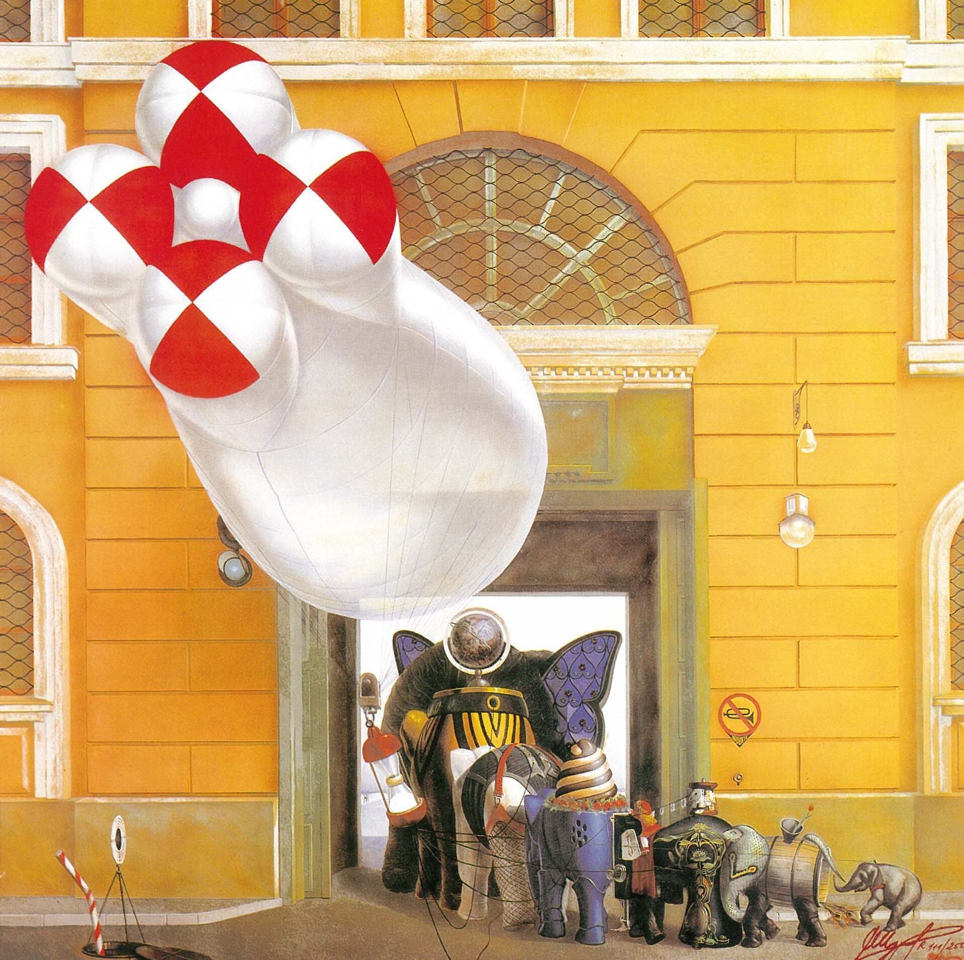 №.43『カーニバルへ行く道』 オルガ グレチナ シルクスクリーン 472