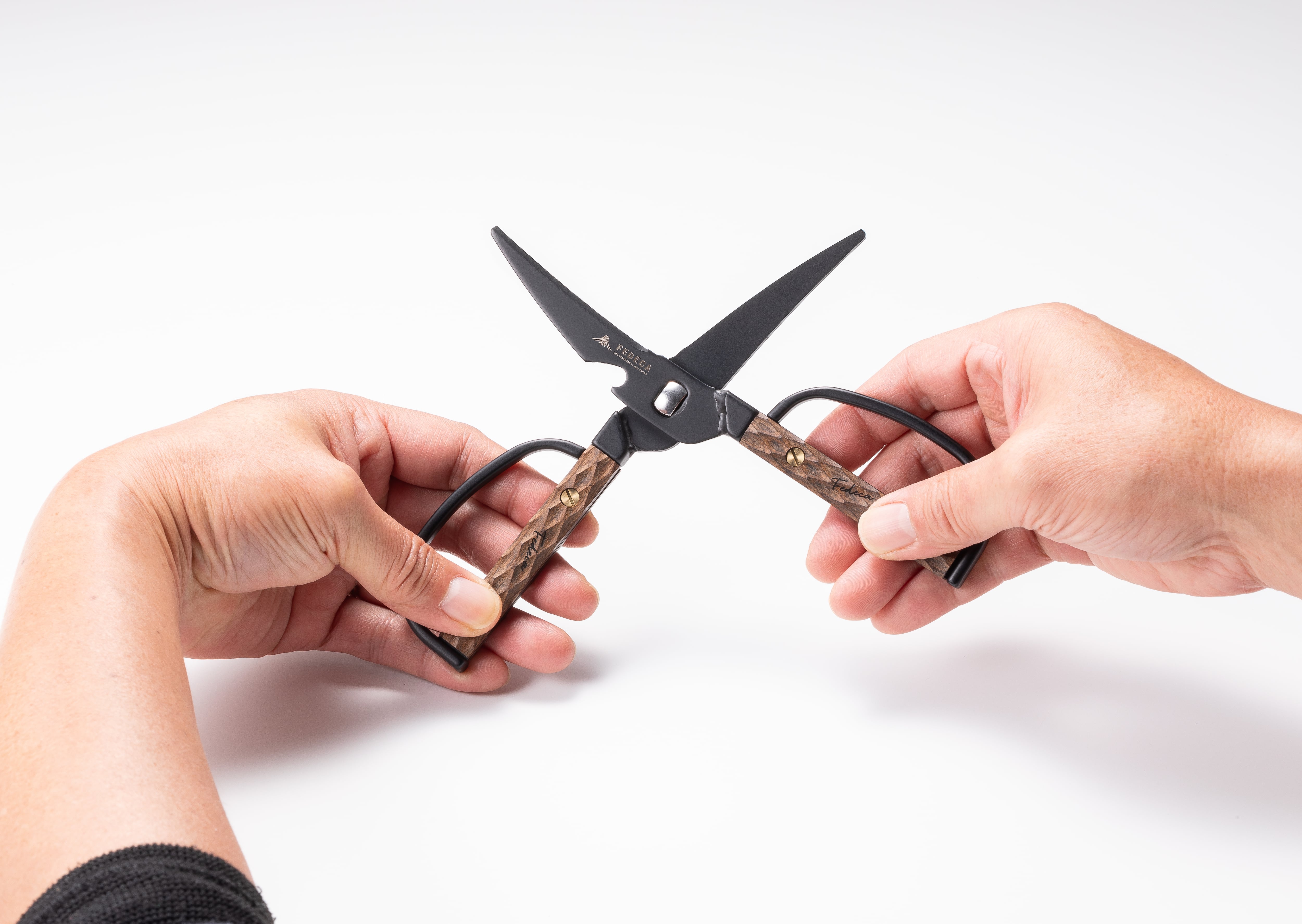 FEDECA フェデカ】キッチンハサミ （ 名栗ブラック ） | CARNOSA DOORS